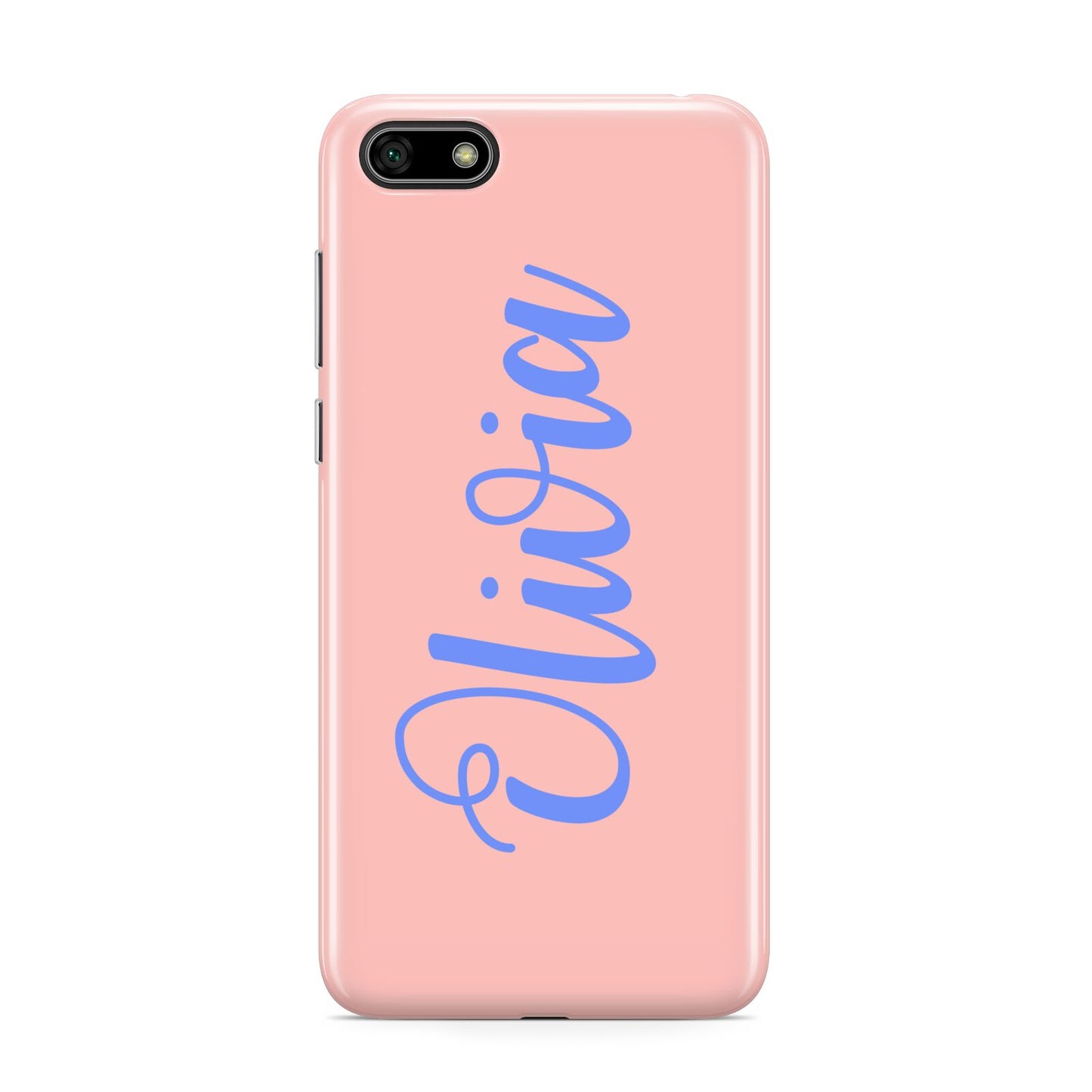 Personalised Pink Blue Name Huawei Y5 Prime 2018 Phone Case