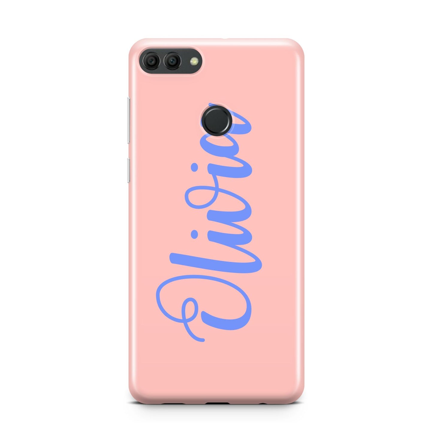 Personalised Pink Blue Name Huawei Y9 2018