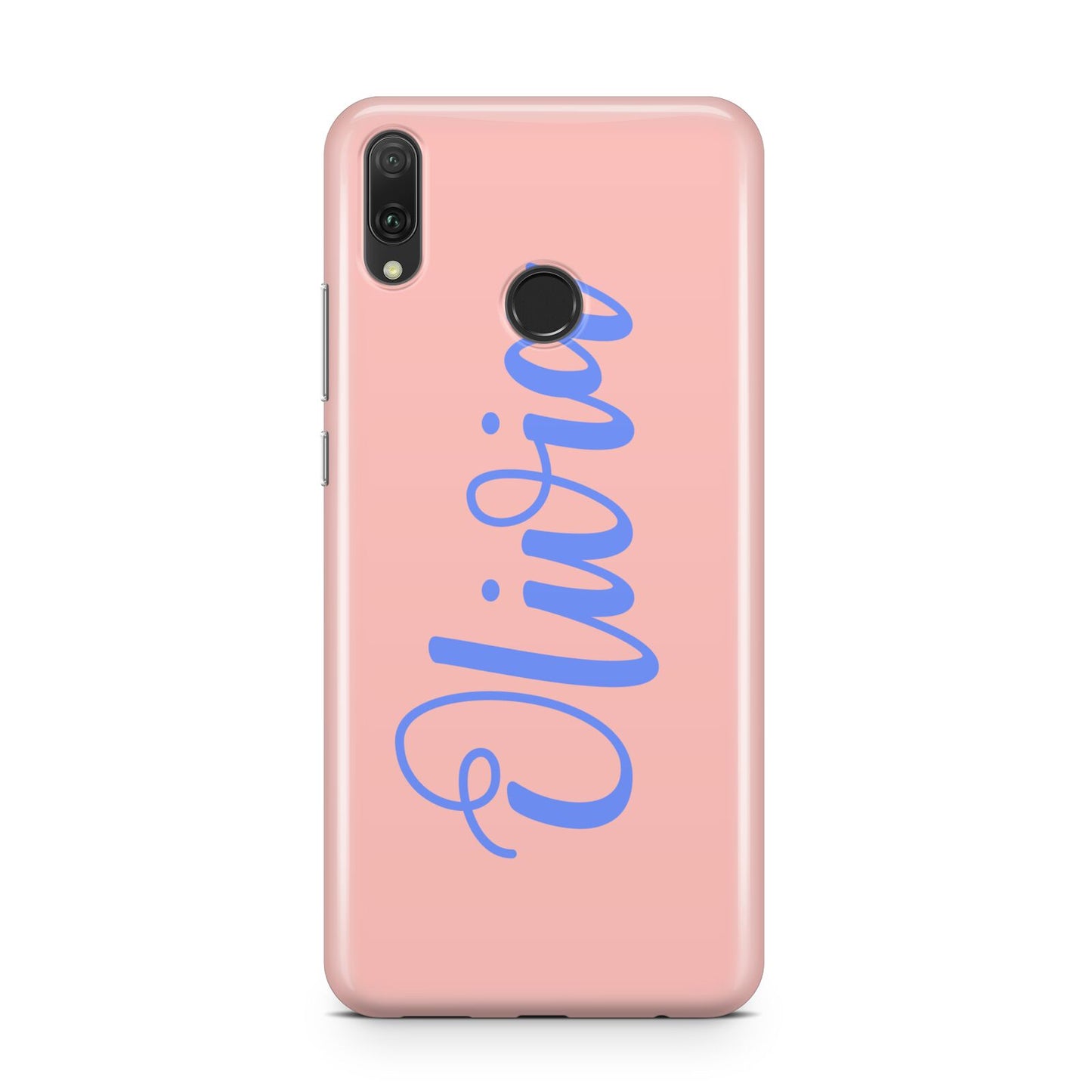 Personalised Pink Blue Name Huawei Y9 2019