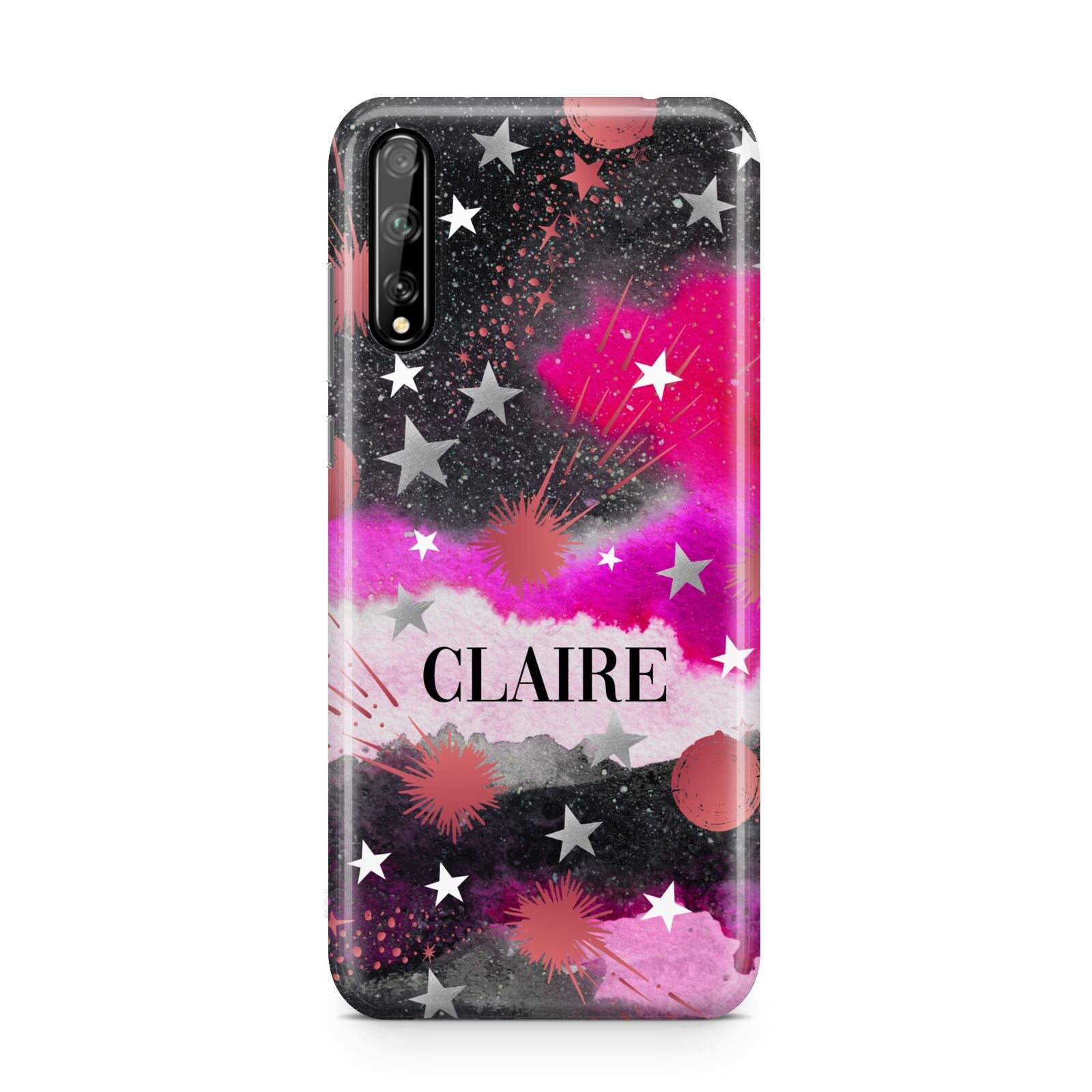 Personalised Pink Celestial Huawei Enjoy 10s Phone Case