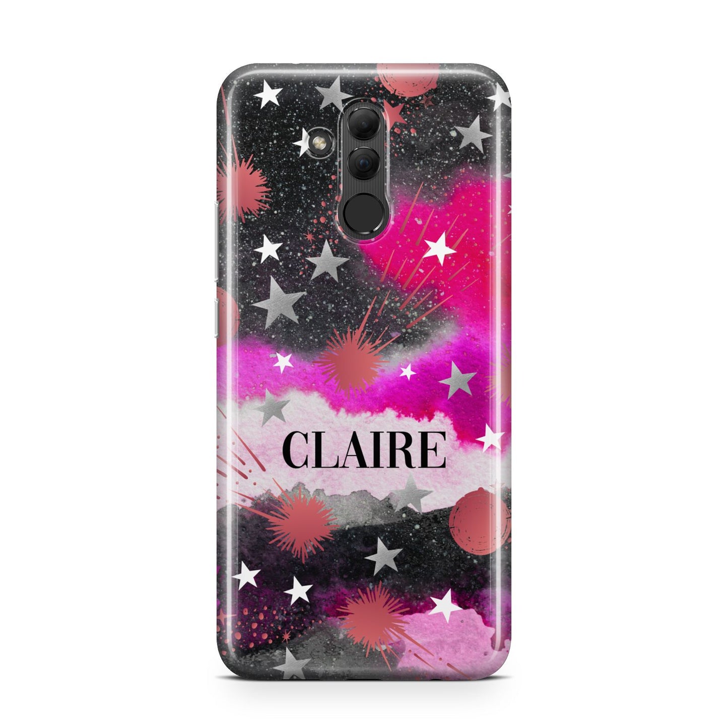 Personalised Pink Celestial Huawei Mate 20 Lite