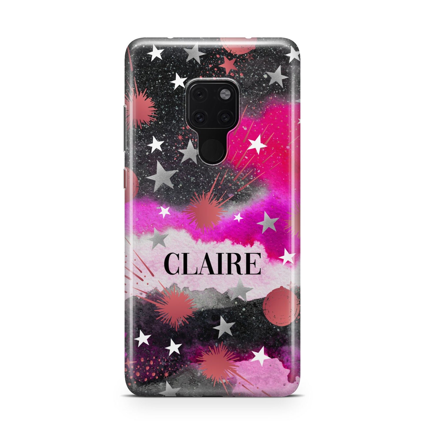 Personalised Pink Celestial Huawei Mate 20 Phone Case