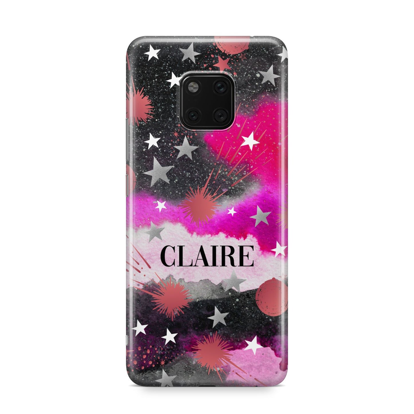 Personalised Pink Celestial Huawei Mate 20 Pro Phone Case