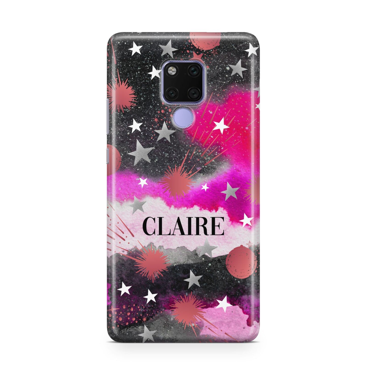 Personalised Pink Celestial Huawei Mate 20X Phone Case