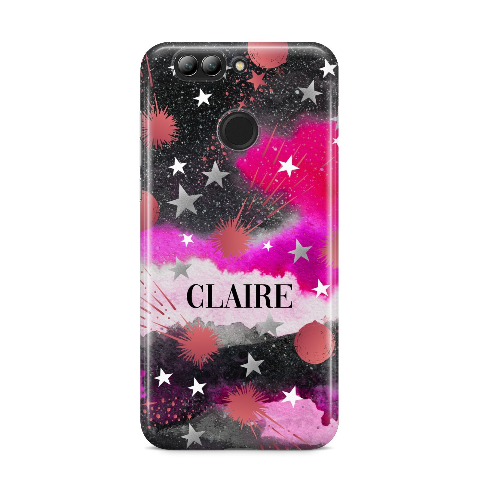 Personalised Pink Celestial Huawei Nova 2s Phone Case