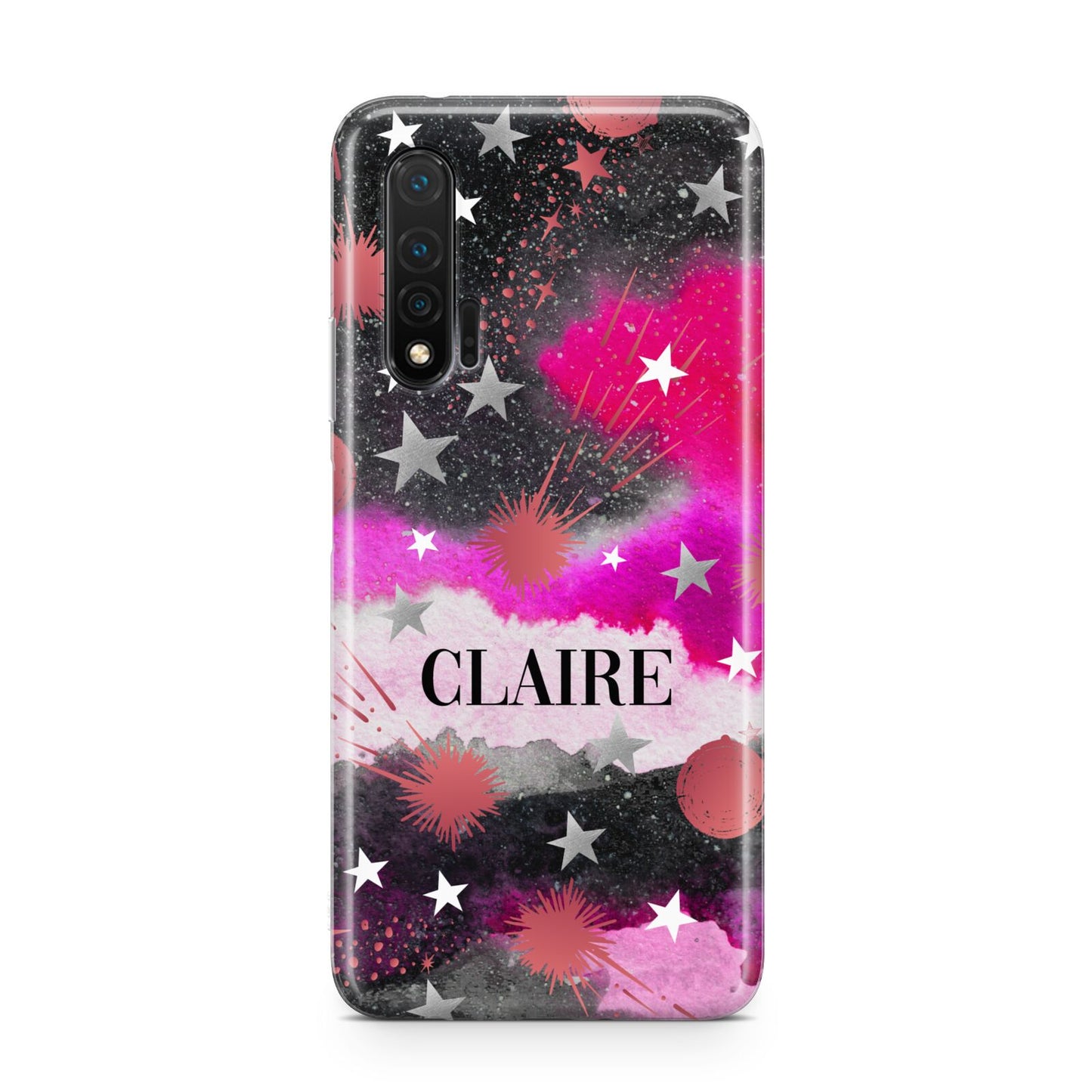 Personalised Pink Celestial Huawei Nova 6 Phone Case