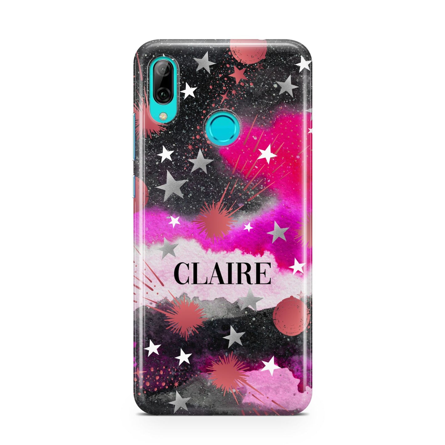 Personalised Pink Celestial Huawei P Smart 2019 Case