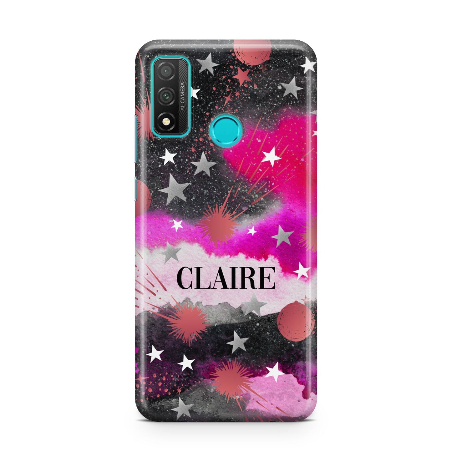 Personalised Pink Celestial Huawei P Smart 2020