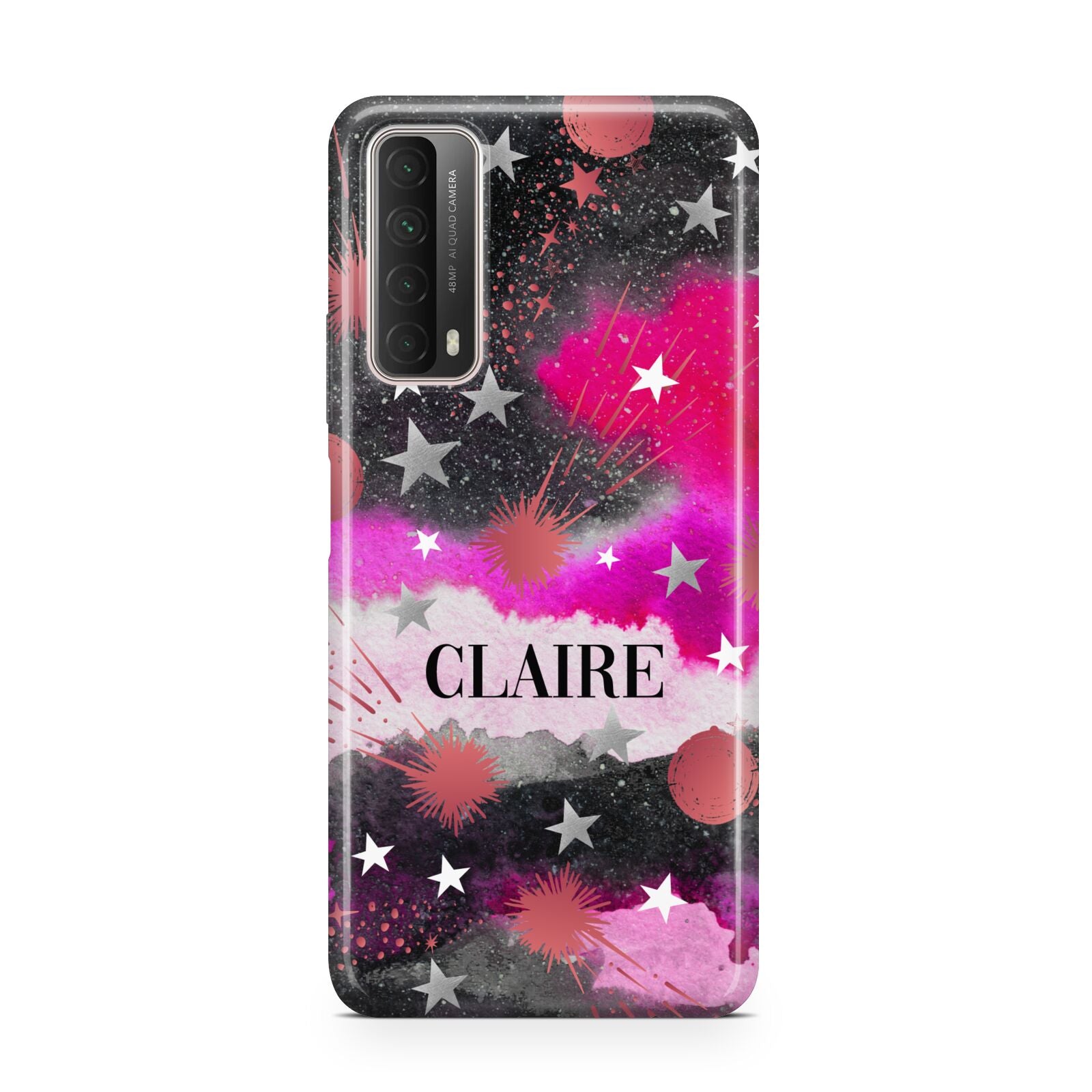 Personalised Pink Celestial Huawei P Smart 2021