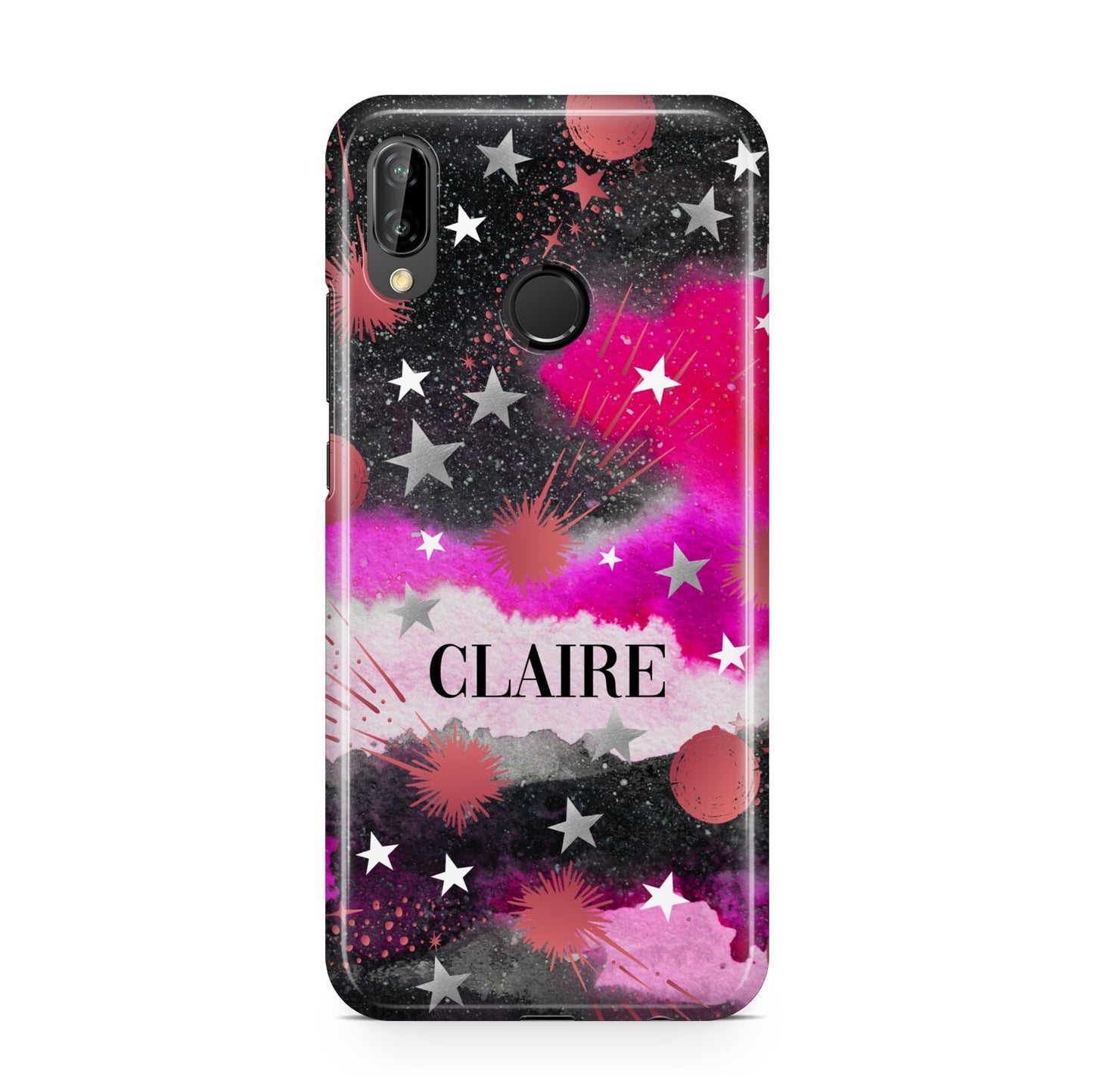 Personalised Pink Celestial Huawei P20 Lite Phone Case