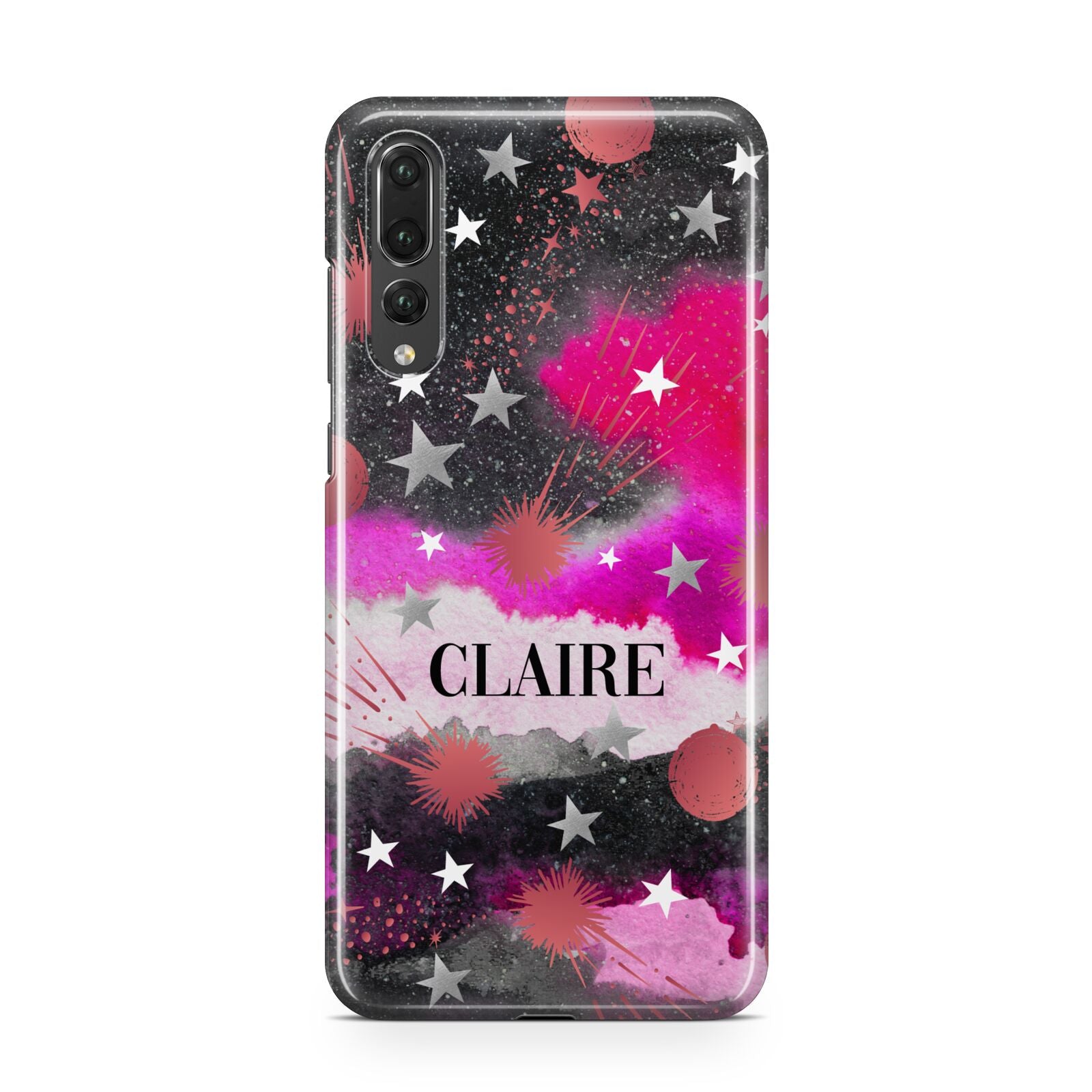 Personalised Pink Celestial Huawei P20 Pro Phone Case