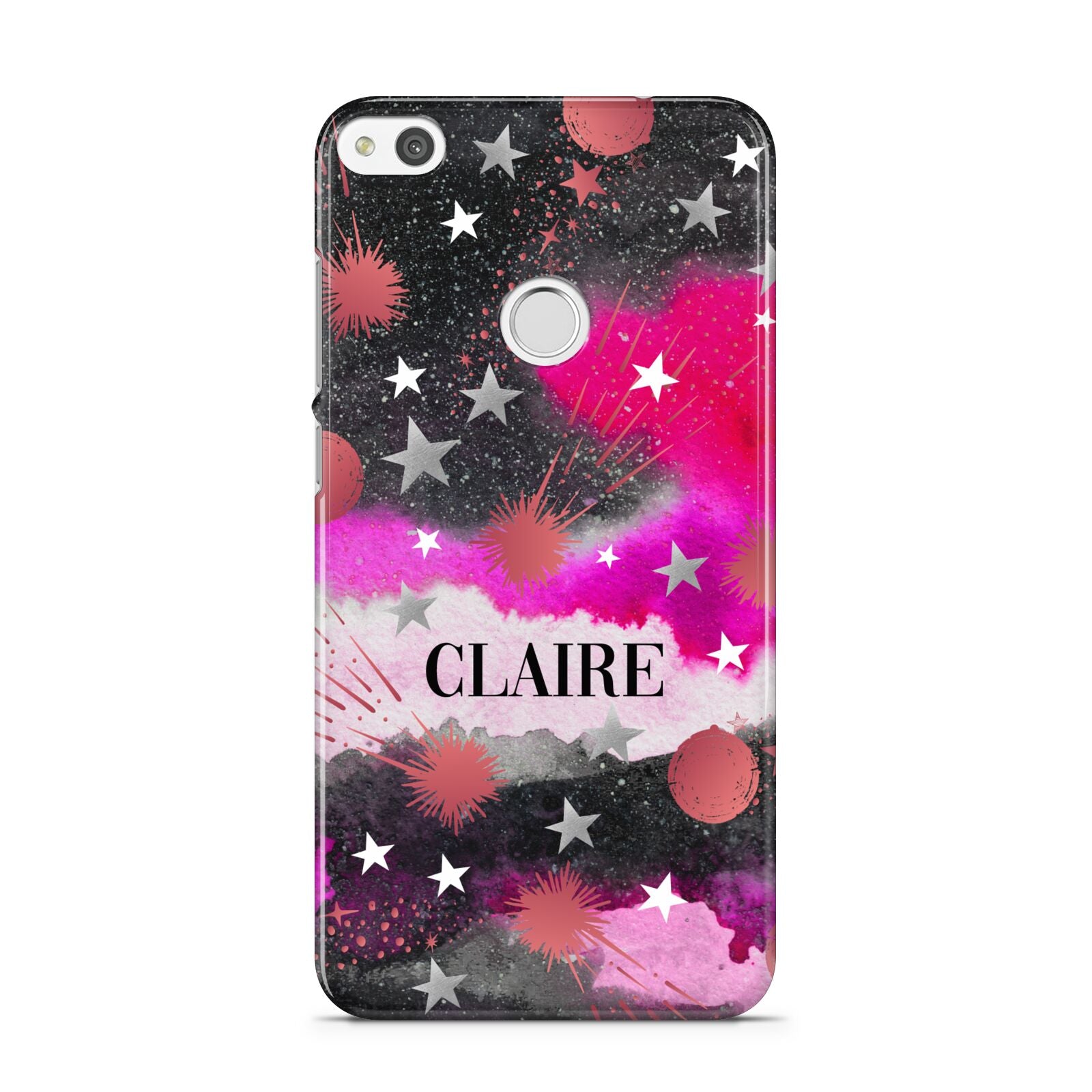 Personalised Pink Celestial Huawei P8 Lite Case