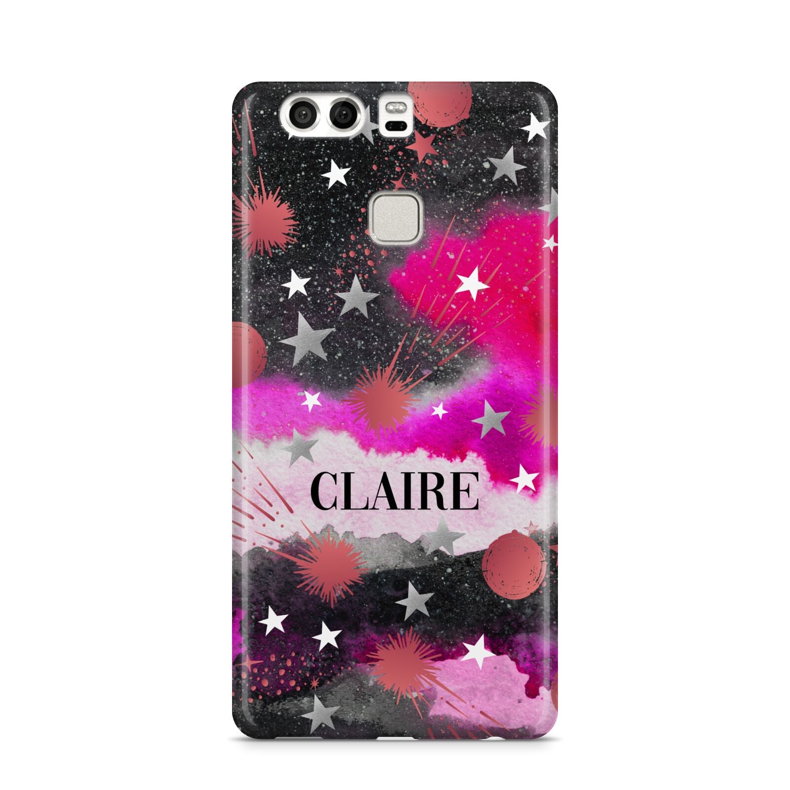 Personalised Pink Celestial Huawei P9 Case