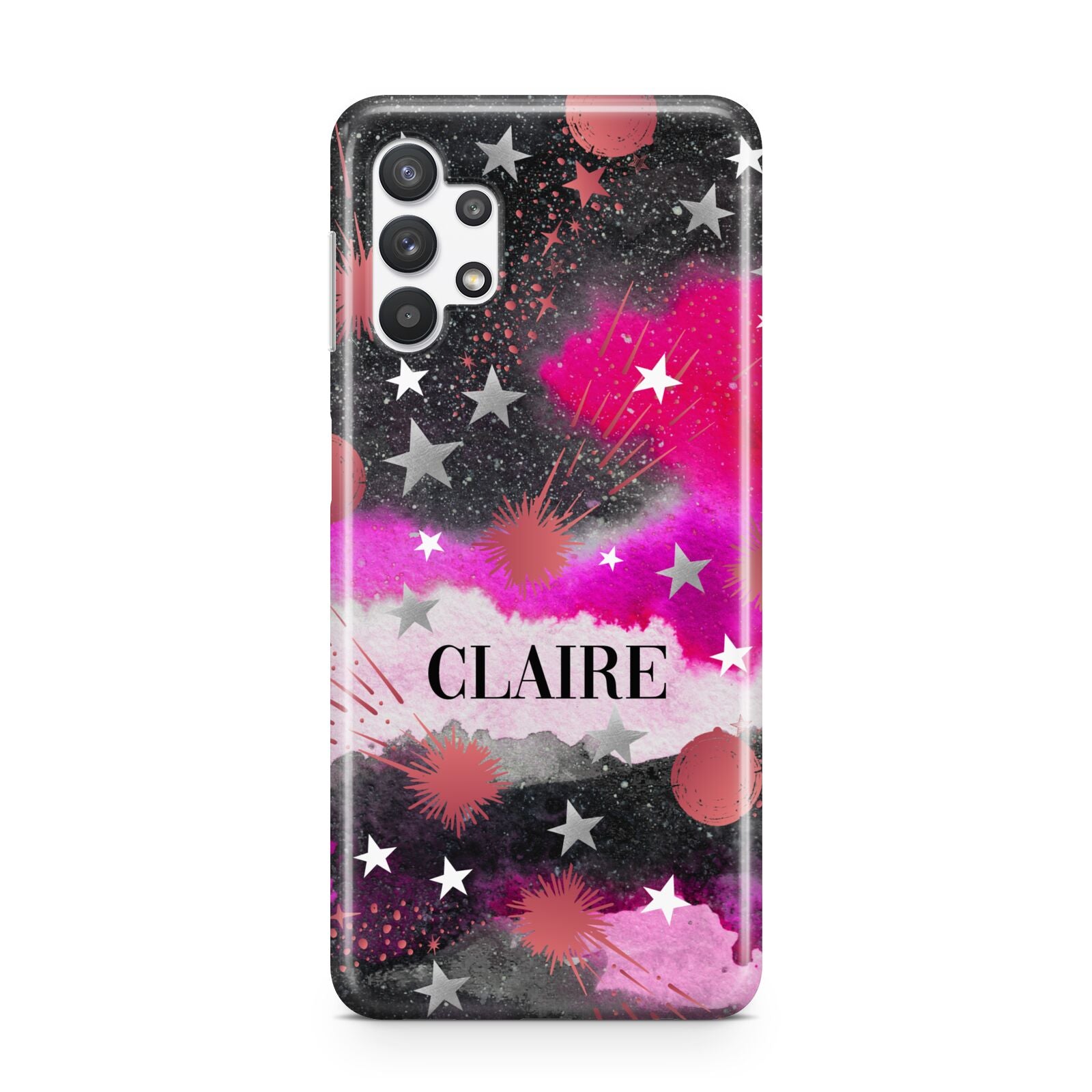 Personalised Pink Celestial Samsung A32 5G Case