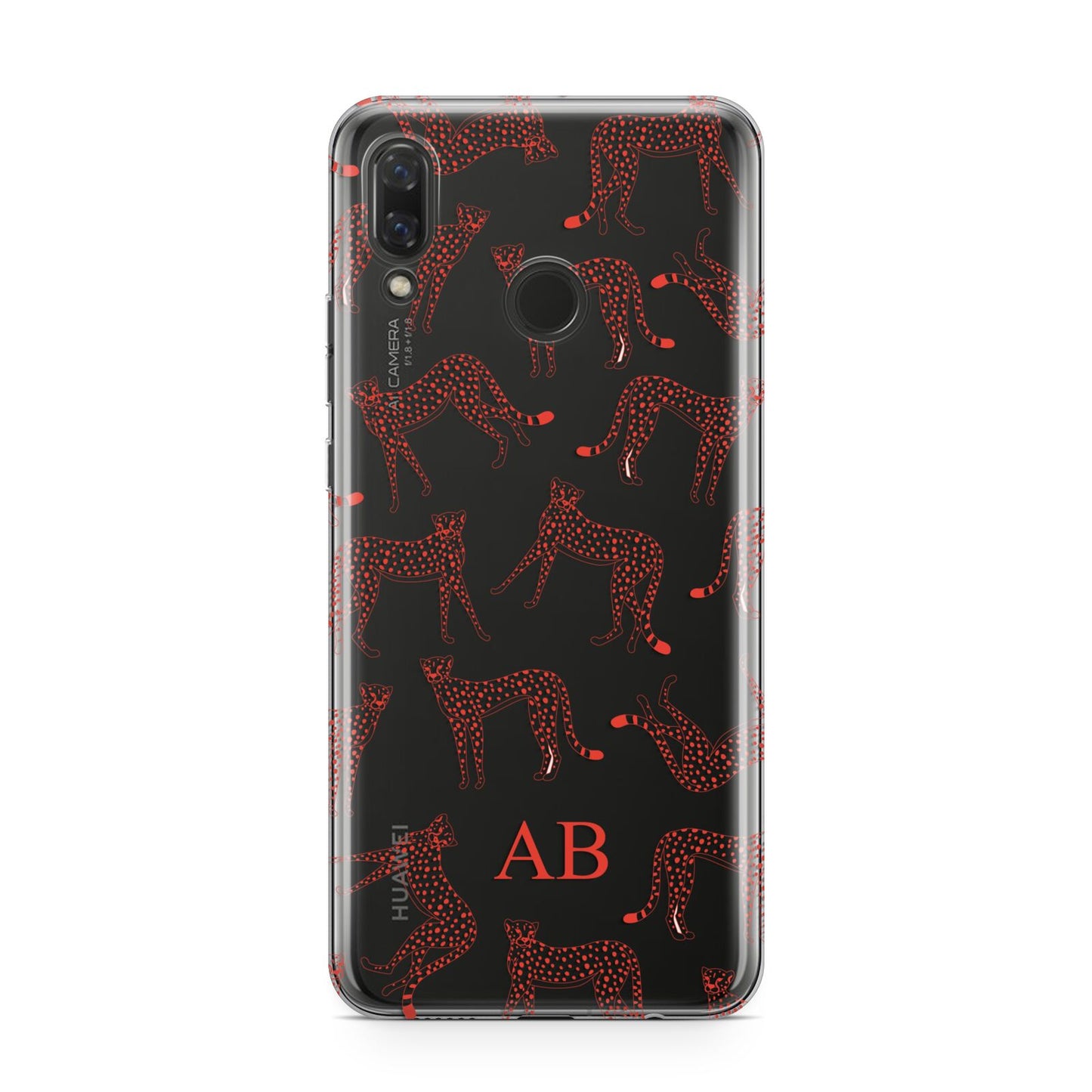 Personalised Pink Cheetah Huawei Nova 3 Phone Case