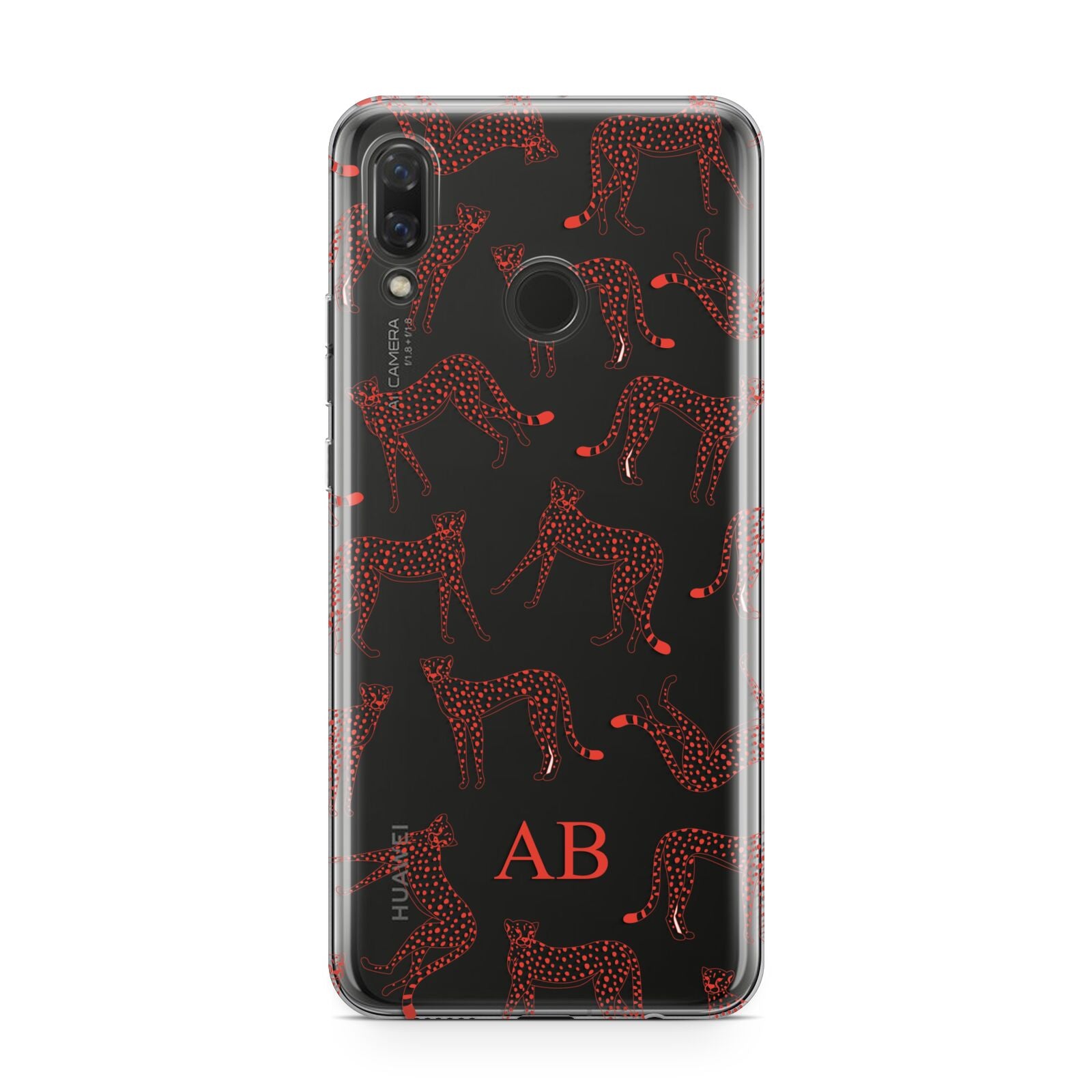 Personalised Pink Cheetah Huawei Nova 3 Phone Case