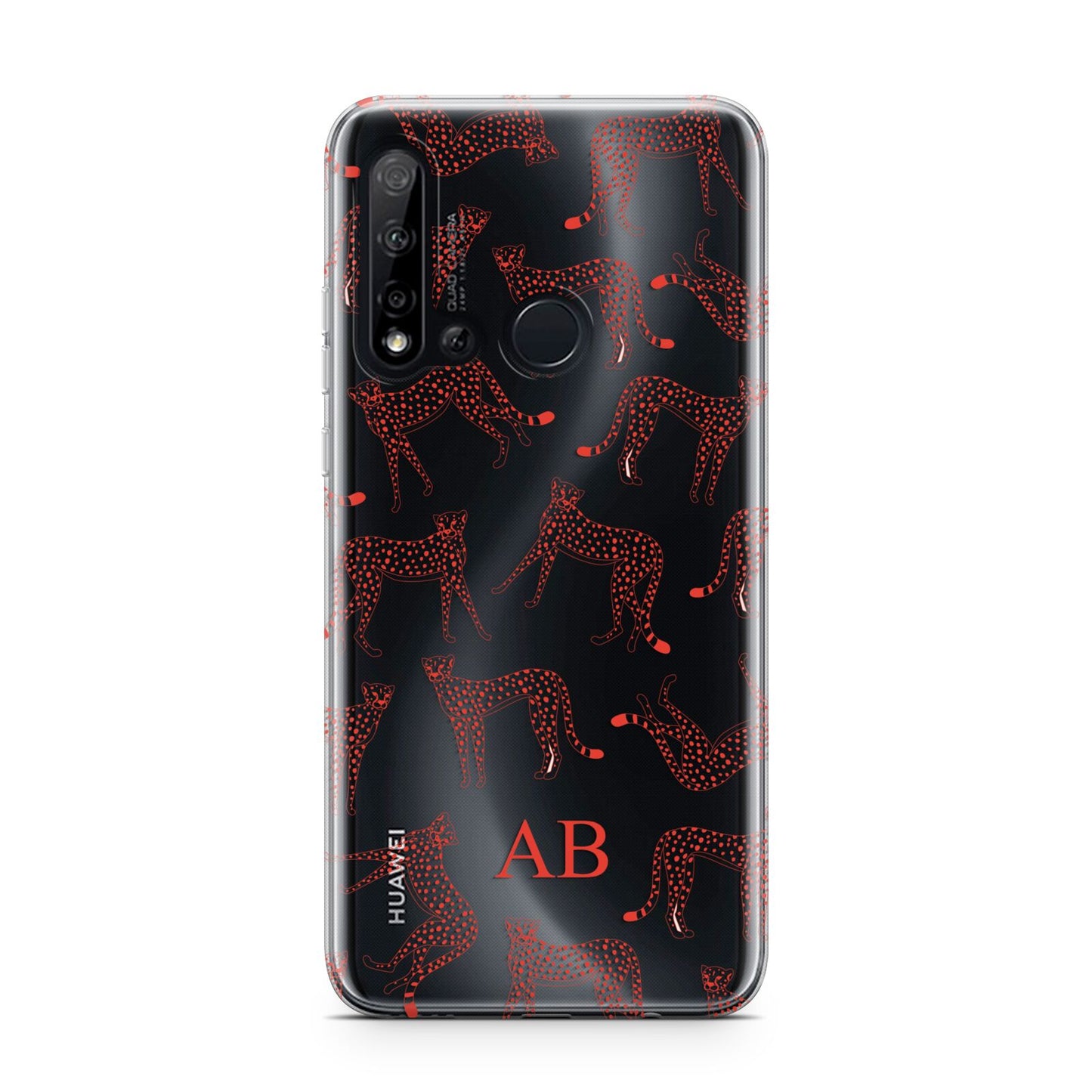 Personalised Pink Cheetah Huawei P20 Lite 5G Phone Case