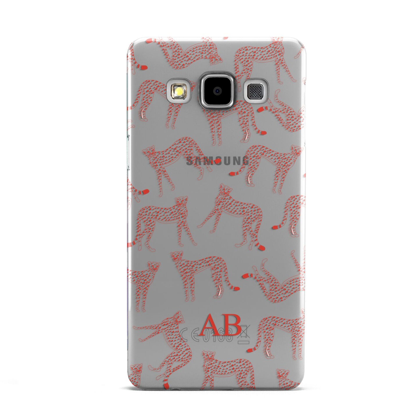 Personalised Pink Cheetah Samsung Galaxy A5 Case