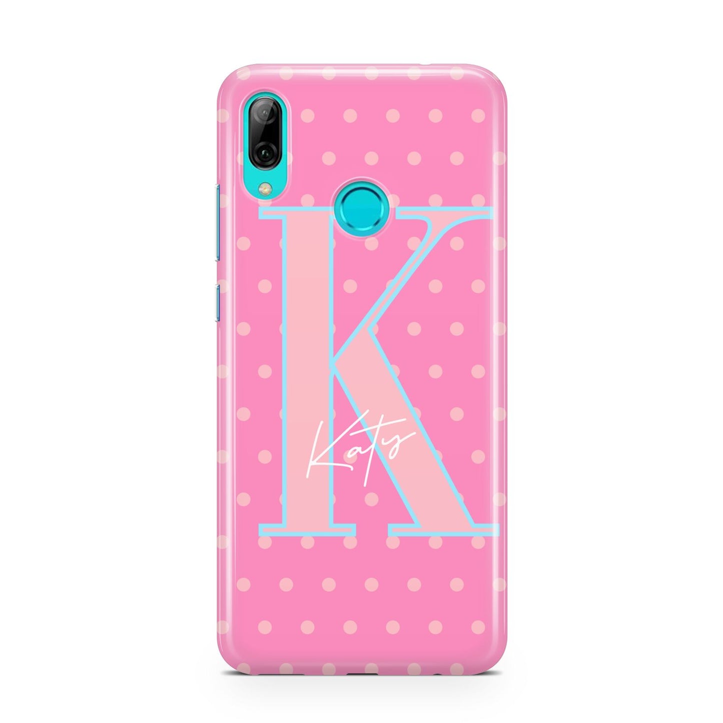 Personalised Pink Dots Huawei P Smart 2019 Case