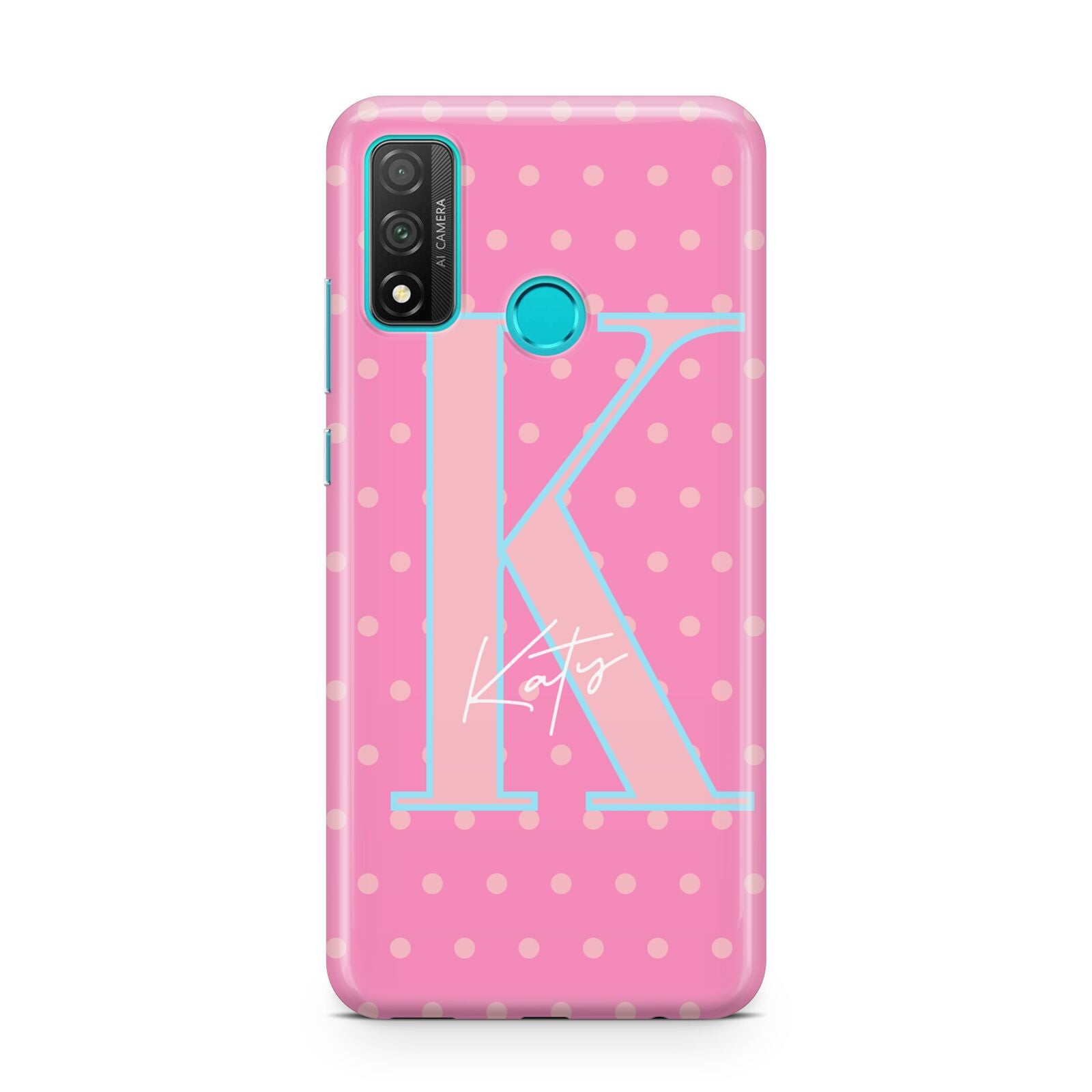 Personalised Pink Dots Huawei P Smart 2020