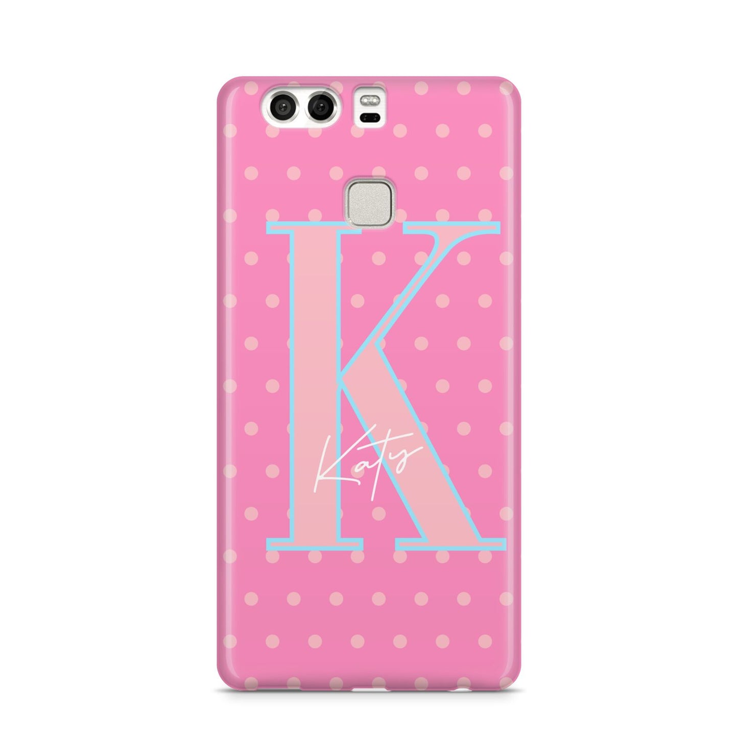 Personalised Pink Dots Huawei P9 Case