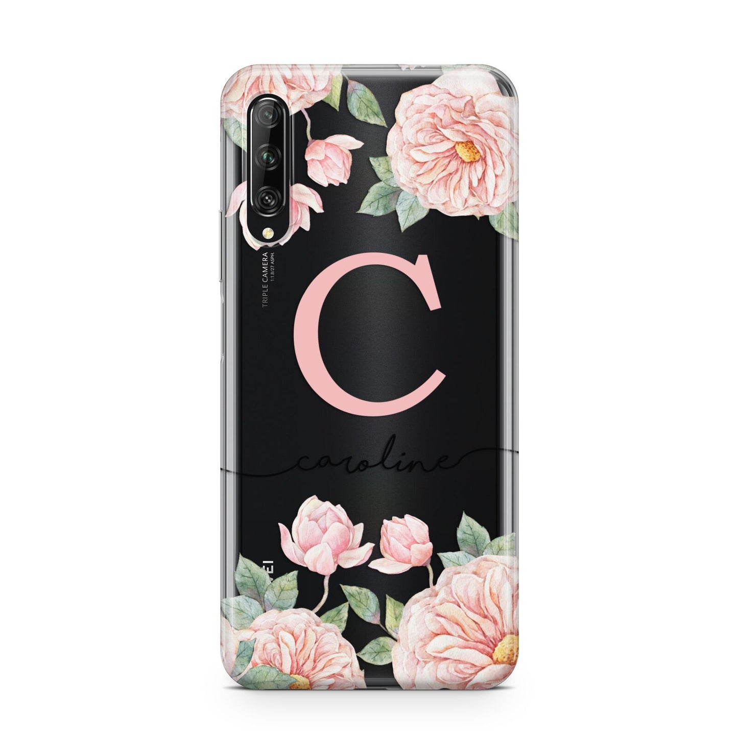 Personalised Pink Flowers Huawei P Smart Pro 2019