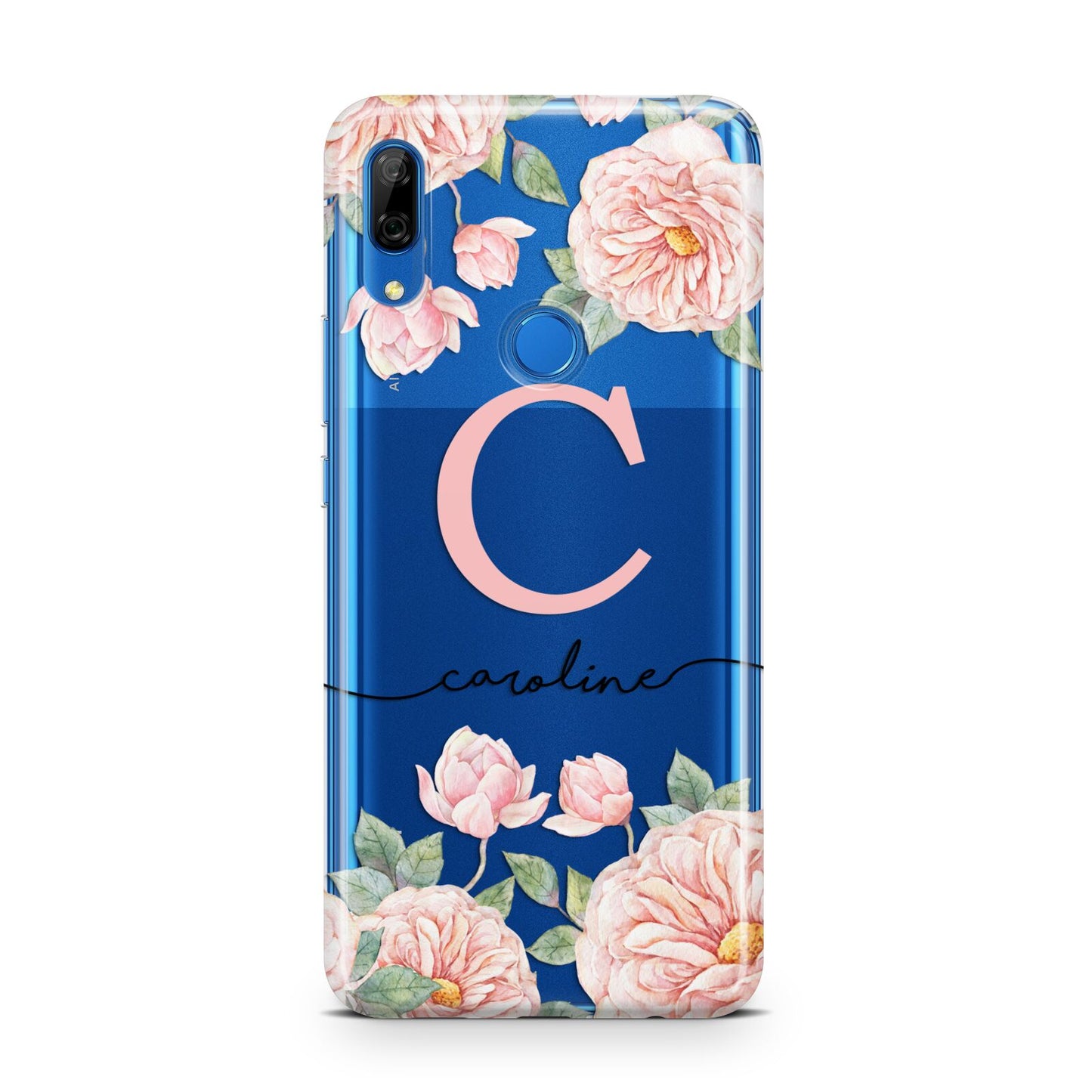 Personalised Pink Flowers Huawei P Smart Z