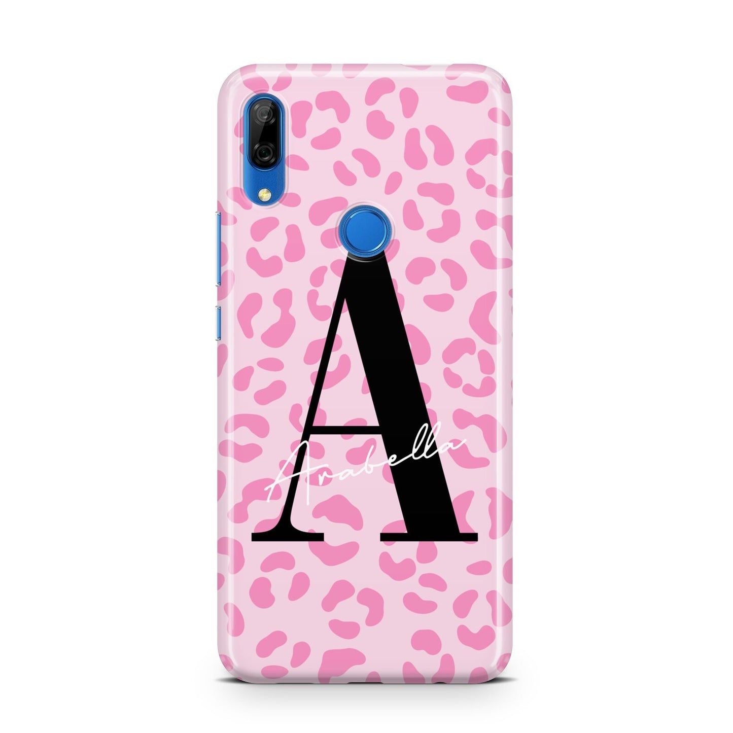 Personalised Pink Leopard Print Huawei P Smart Z