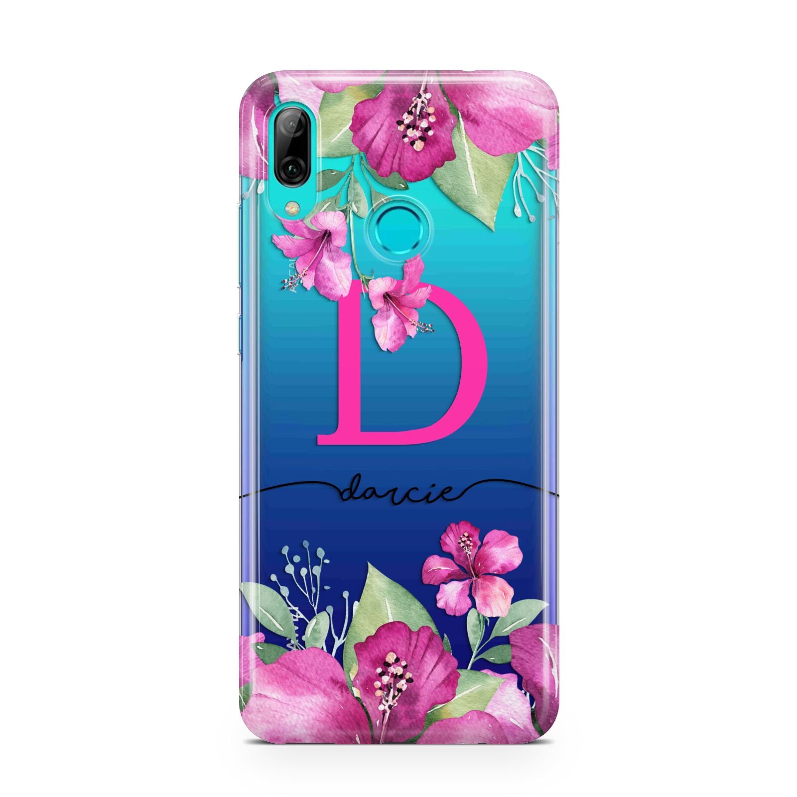 Personalised Pink Lilies Huawei P Smart 2019 Case