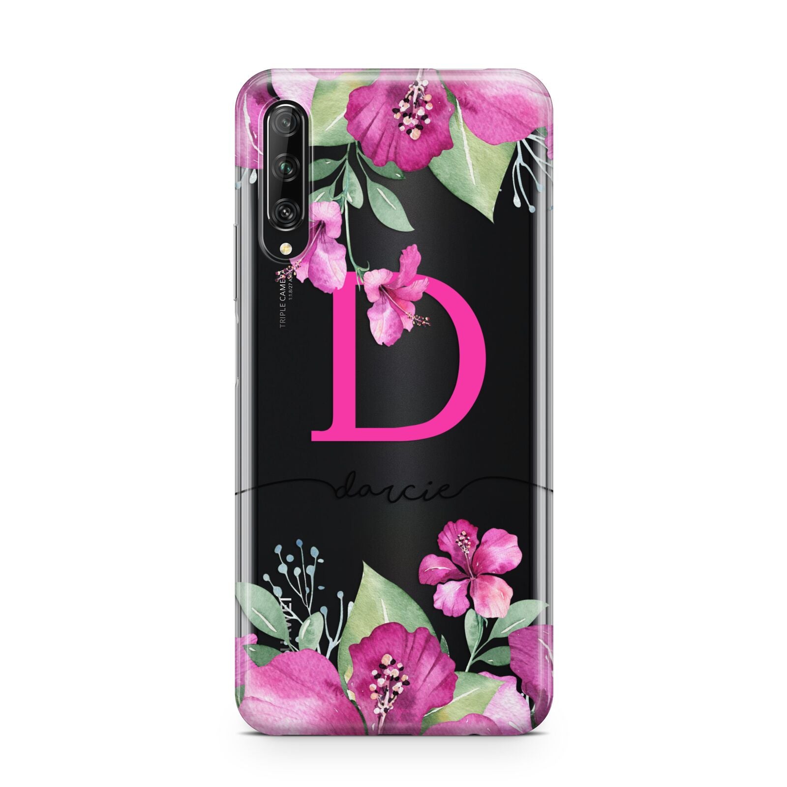 Personalised Pink Lilies Huawei P Smart Pro 2019