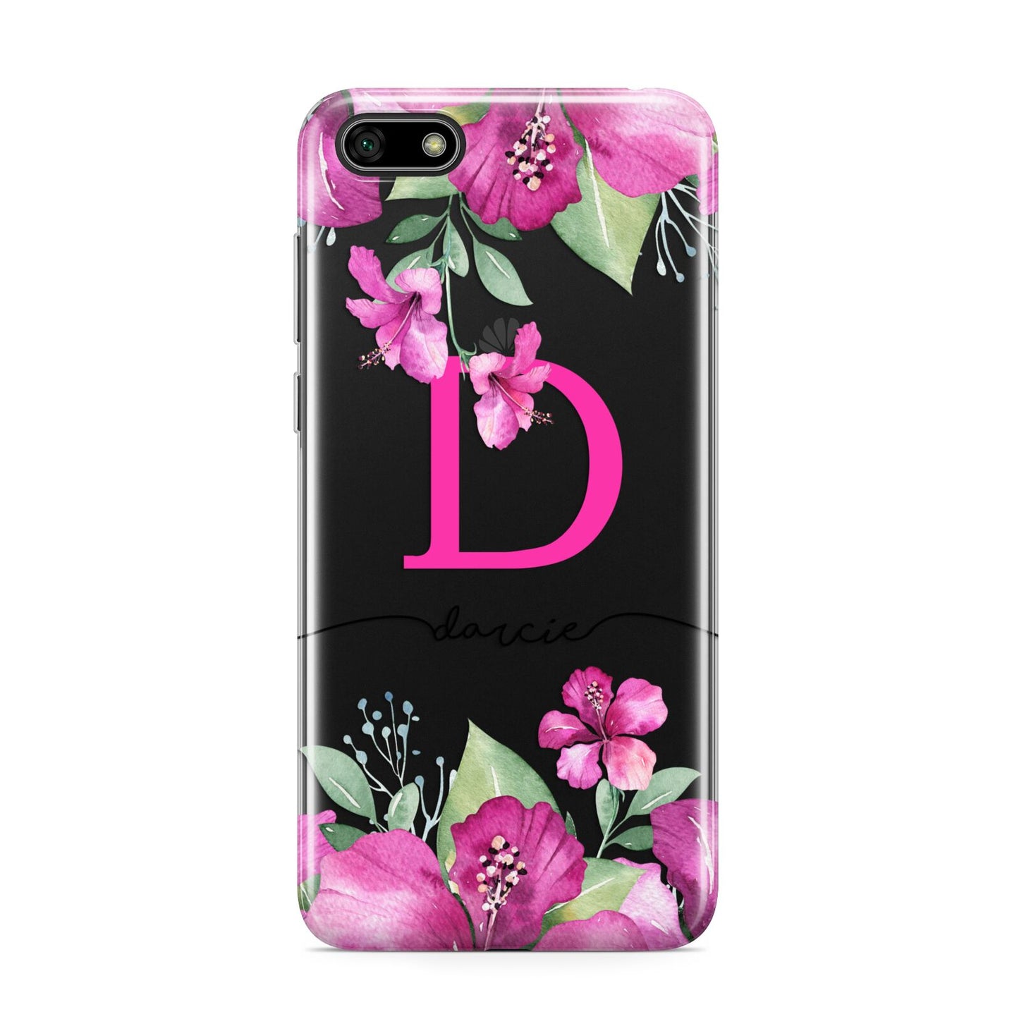 Personalised Pink Lilies Huawei Y5 Prime 2018 Phone Case