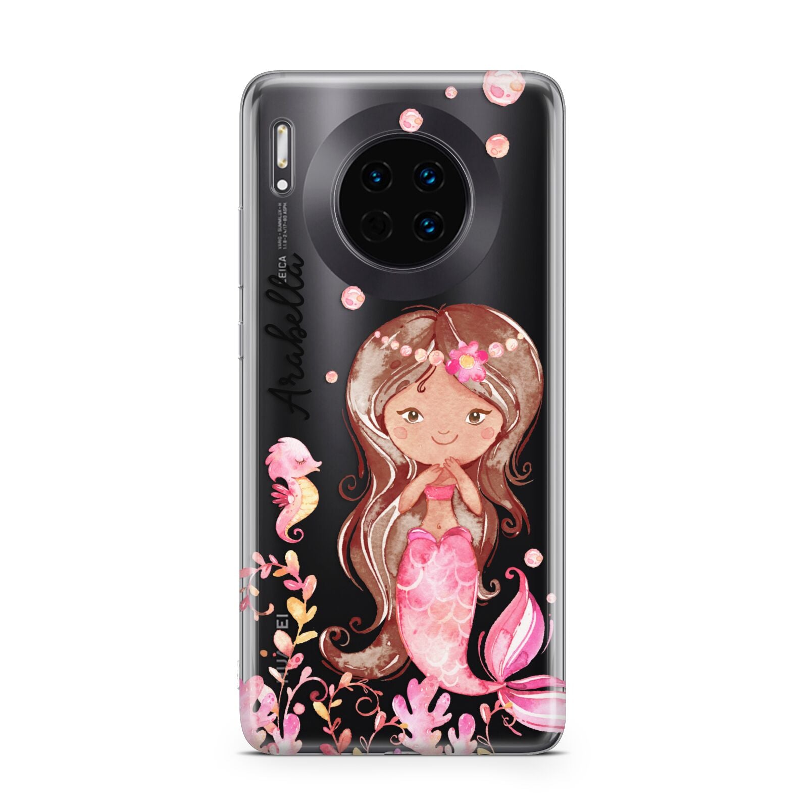 Personalised Pink Mermaid Huawei Mate 30