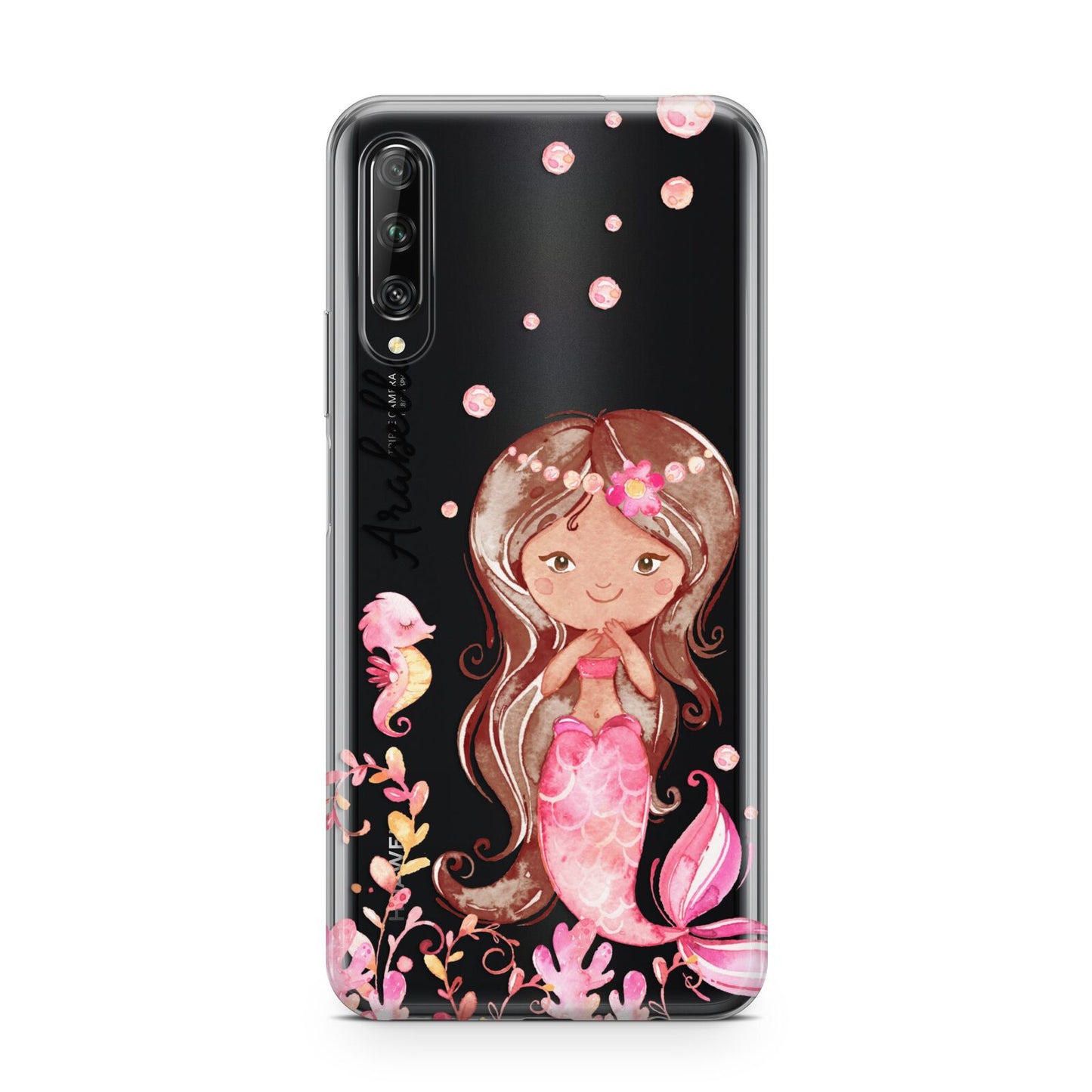 Personalised Pink Mermaid Huawei P Smart Pro 2019