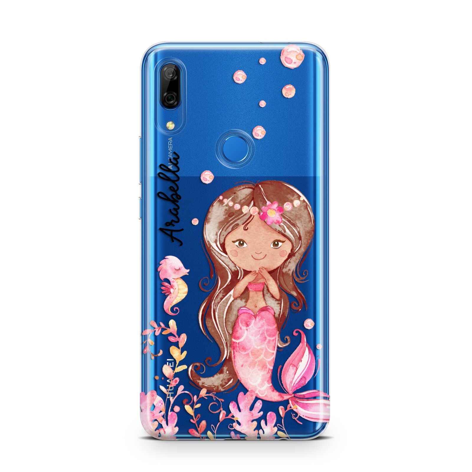 Personalised Pink Mermaid Huawei P Smart Z