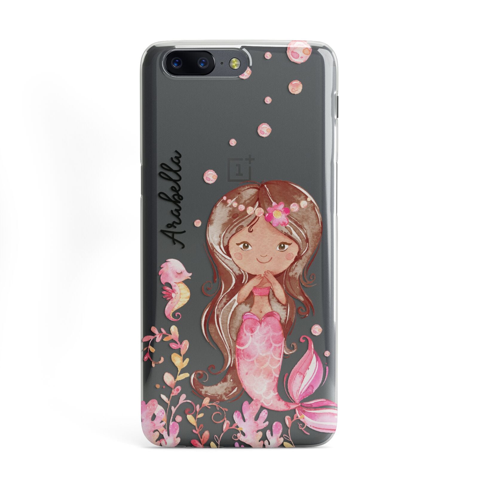 Personalised Pink Mermaid OnePlus Case