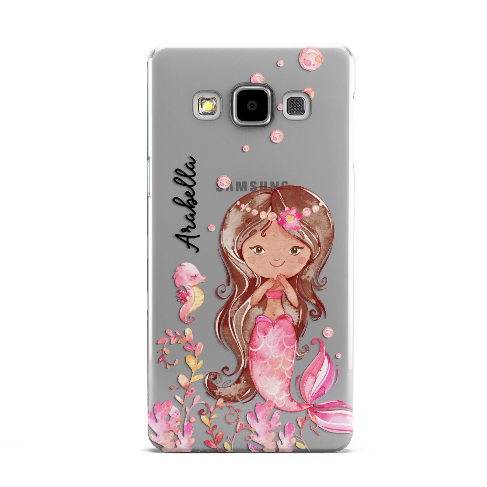 Personalised Pink Mermaid Samsung Galaxy A5 Case