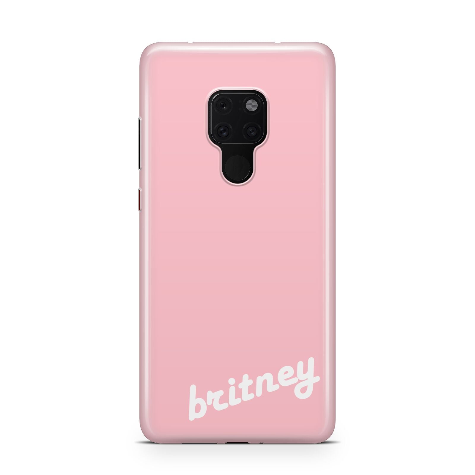 Personalised Pink Name Huawei Mate 20 Phone Case