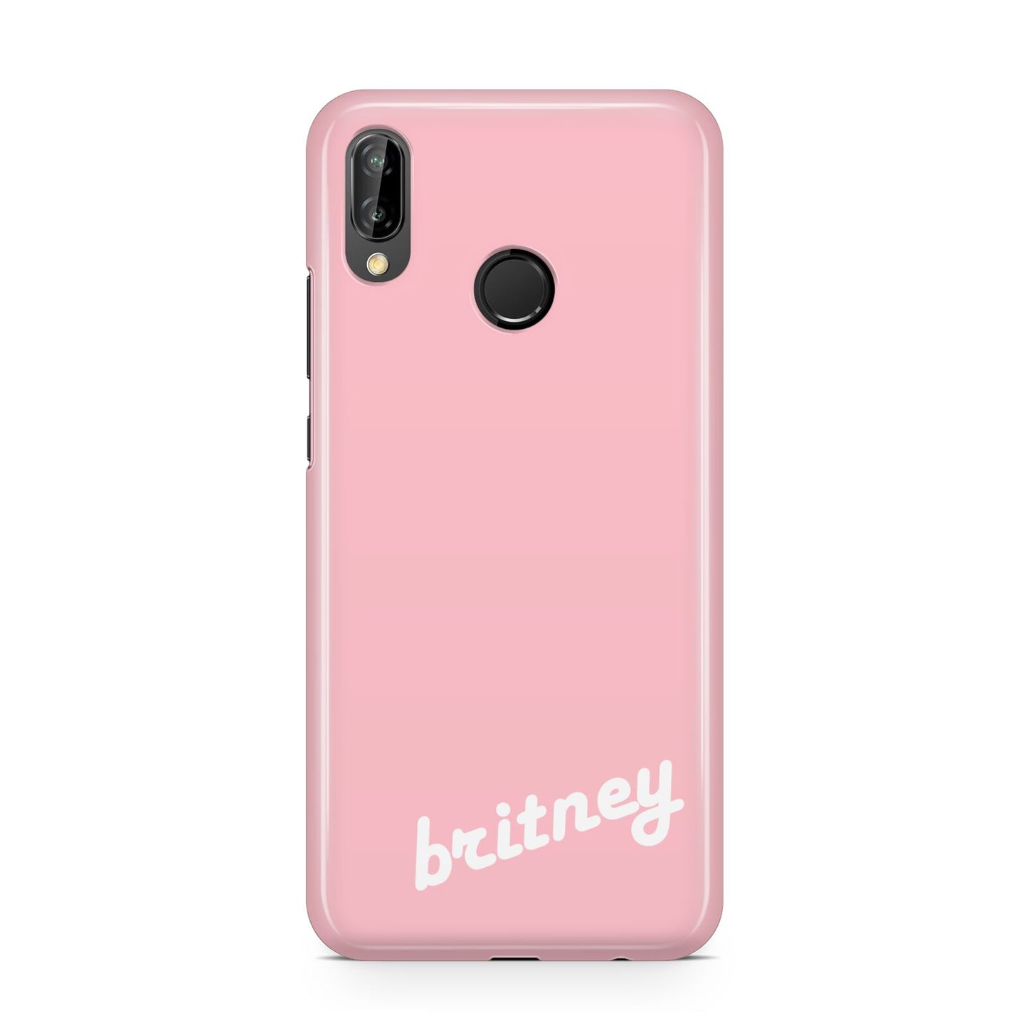 Personalised Pink Name Huawei P20 Lite Phone Case