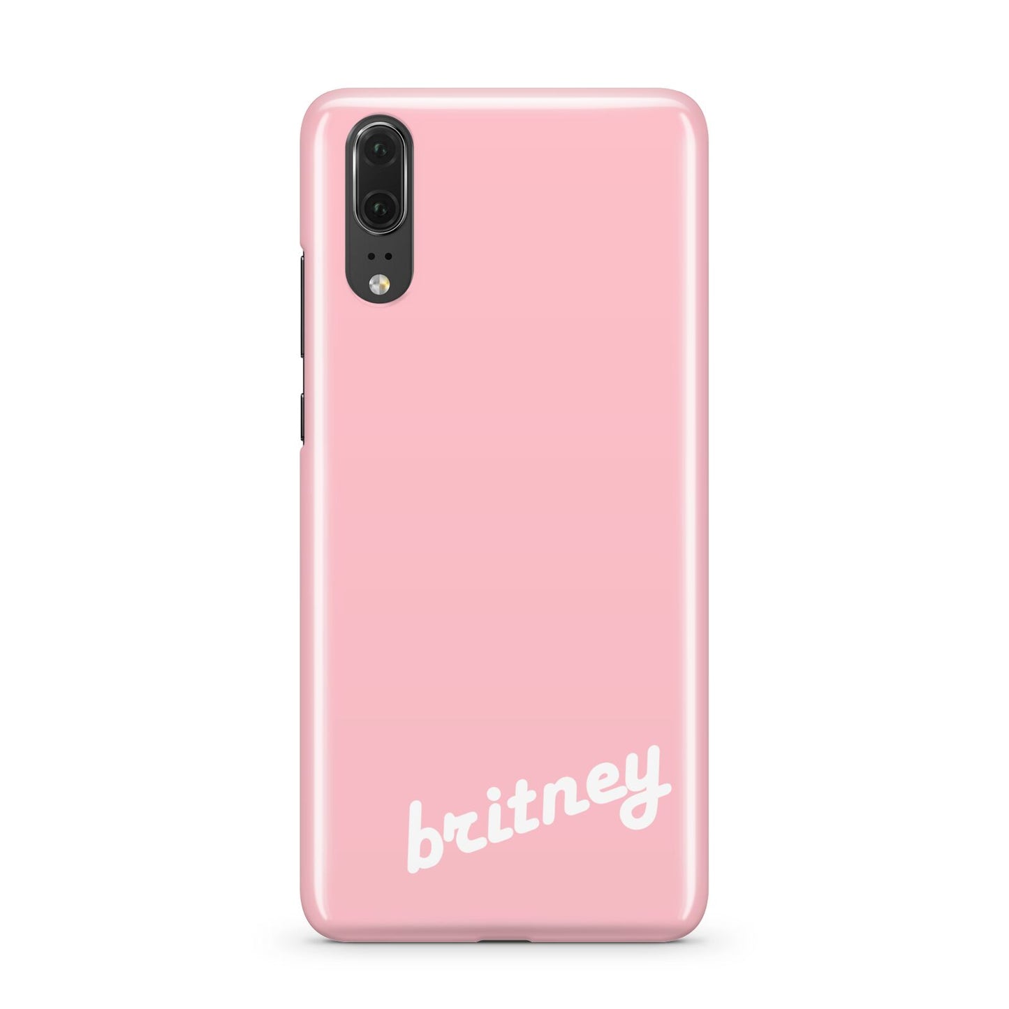 Personalised Pink Name Huawei P20 Phone Case