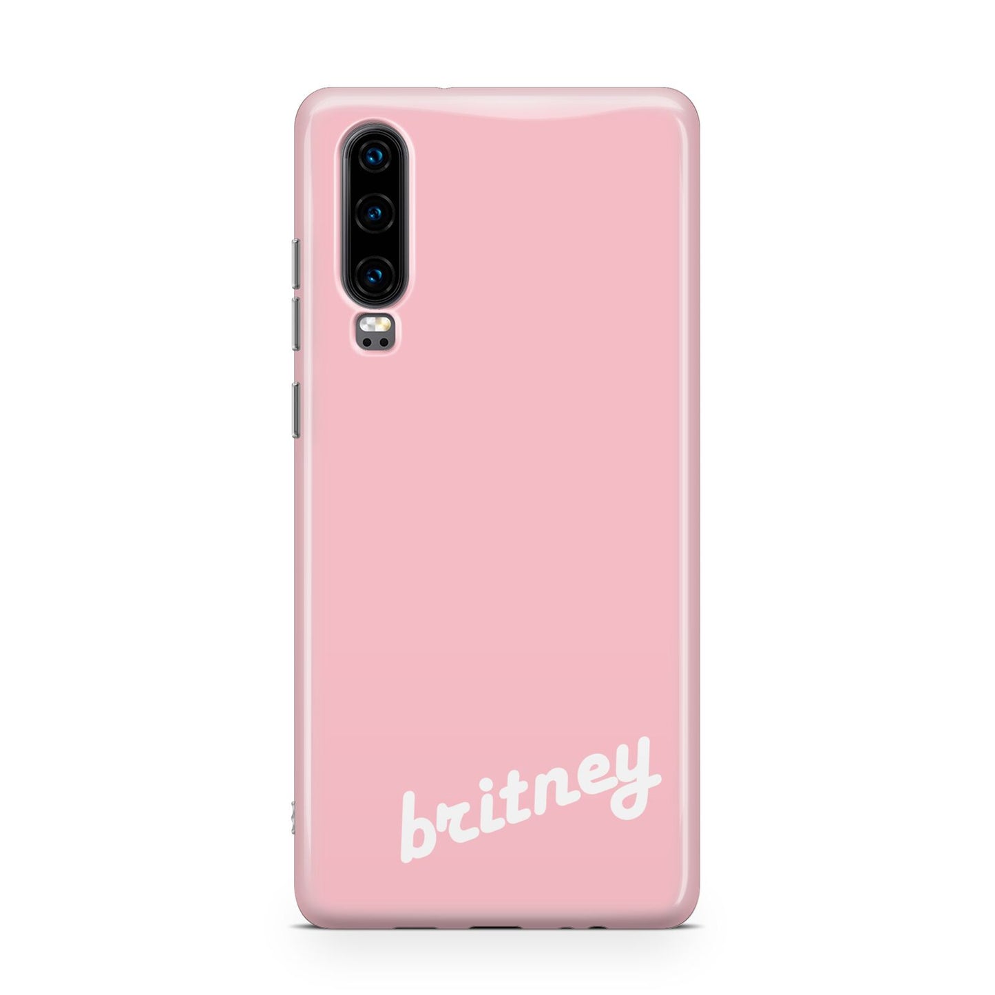 Personalised Pink Name Huawei P30 Phone Case