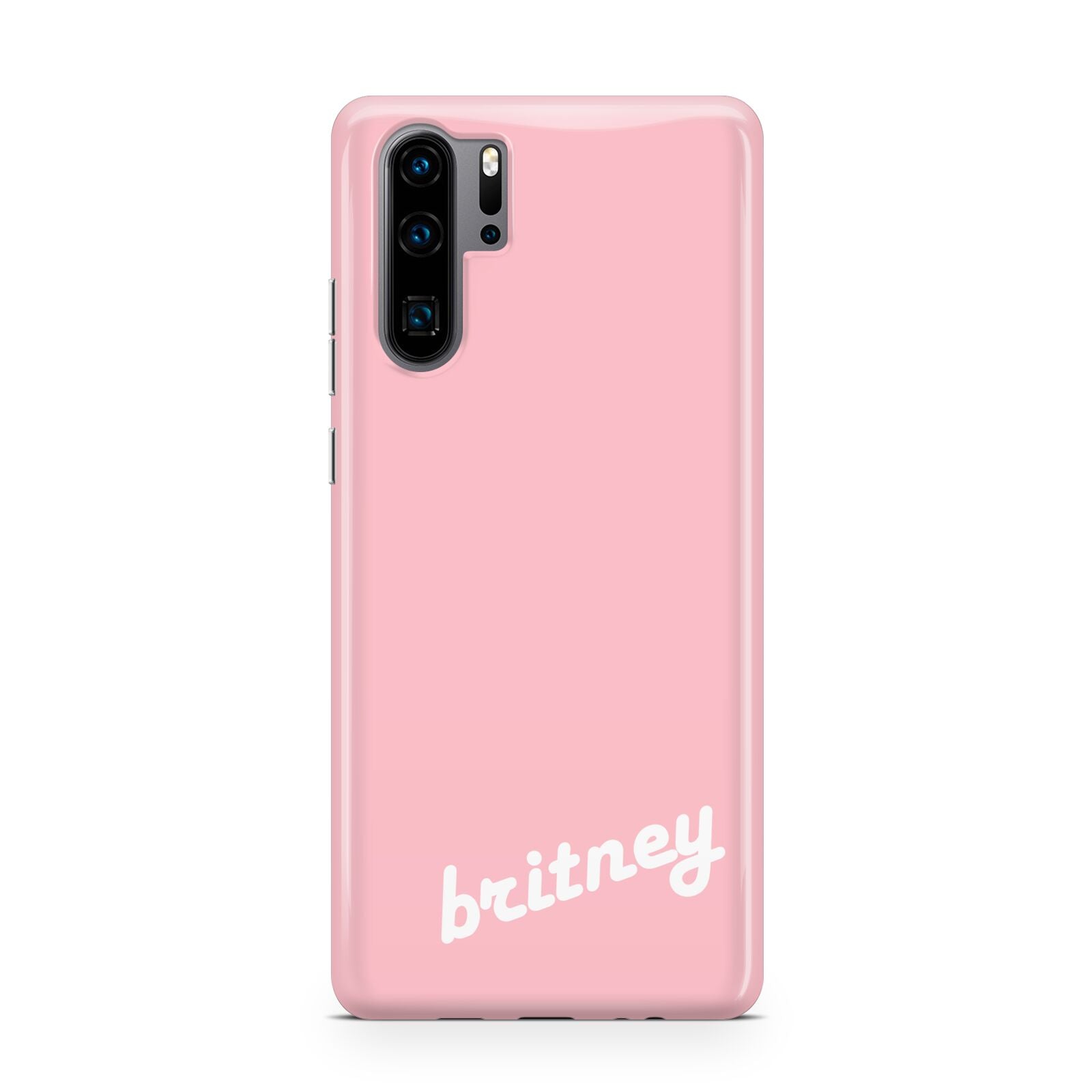 Personalised Pink Name Huawei P30 Pro Phone Case