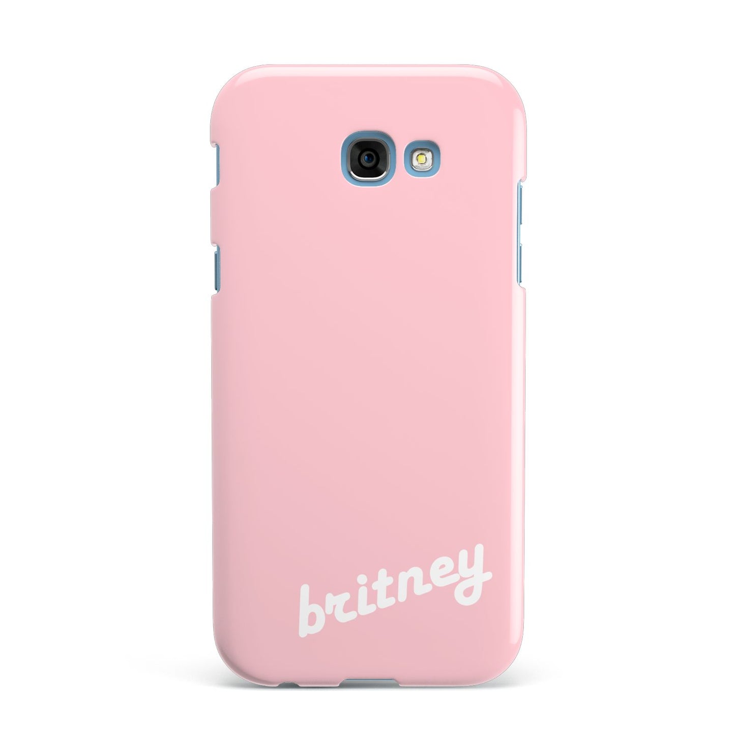 Personalised Pink Name Samsung Galaxy A7 2017 Case