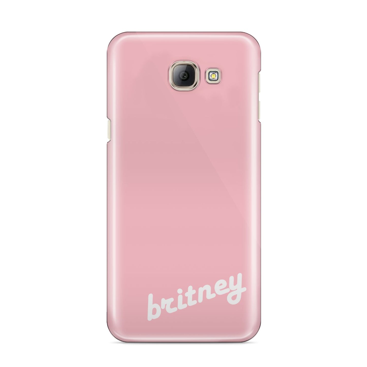 Personalised Pink Name Samsung Galaxy A8 2016 Case