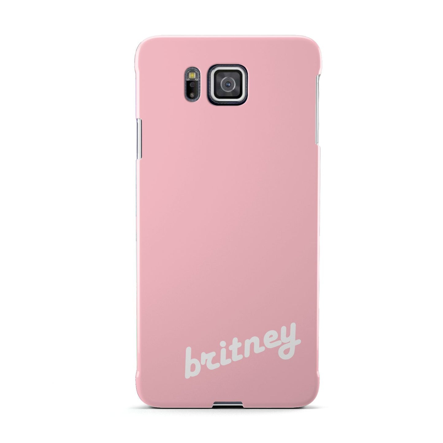 Personalised Pink Name Samsung Galaxy Alpha Case