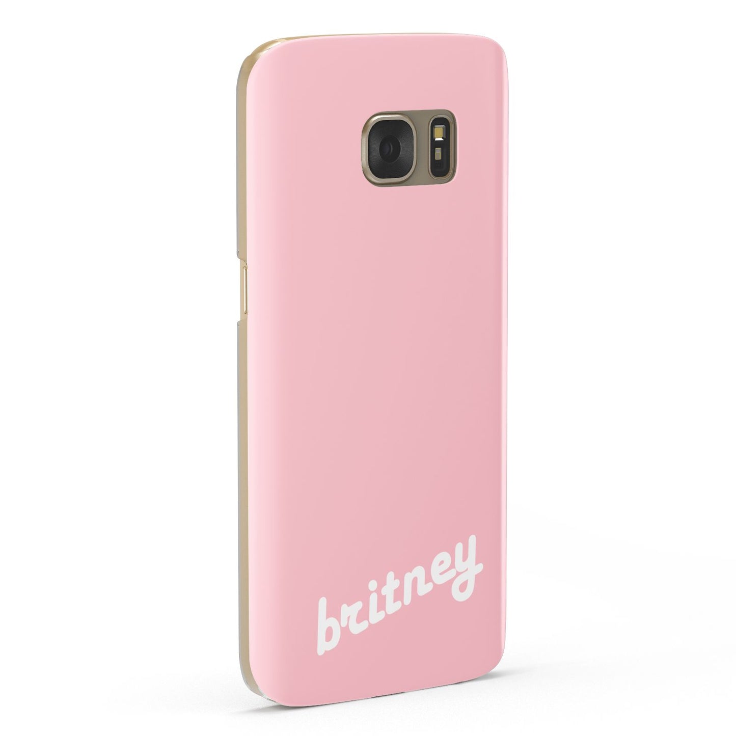 Personalised Pink Name Samsung Galaxy Case Fourty Five Degrees