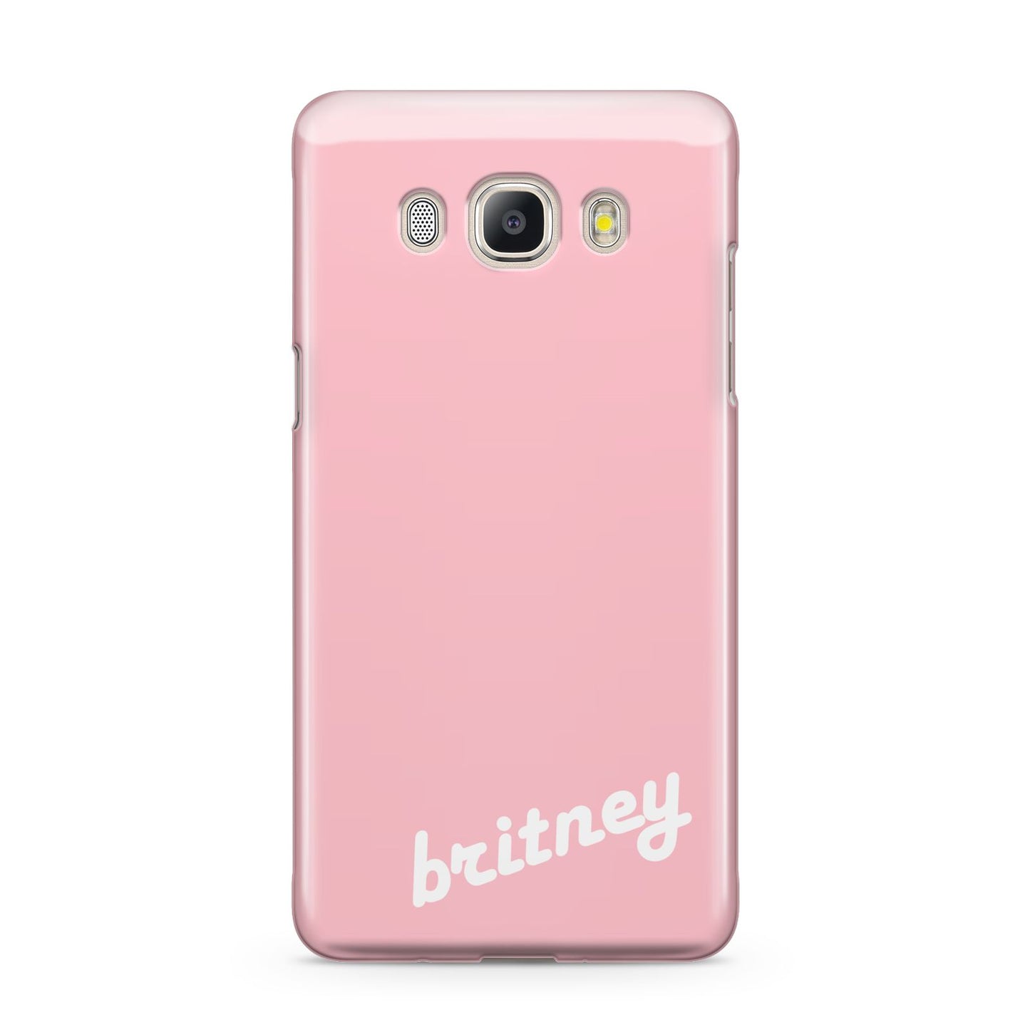 Personalised Pink Name Samsung Galaxy J5 2016 Case