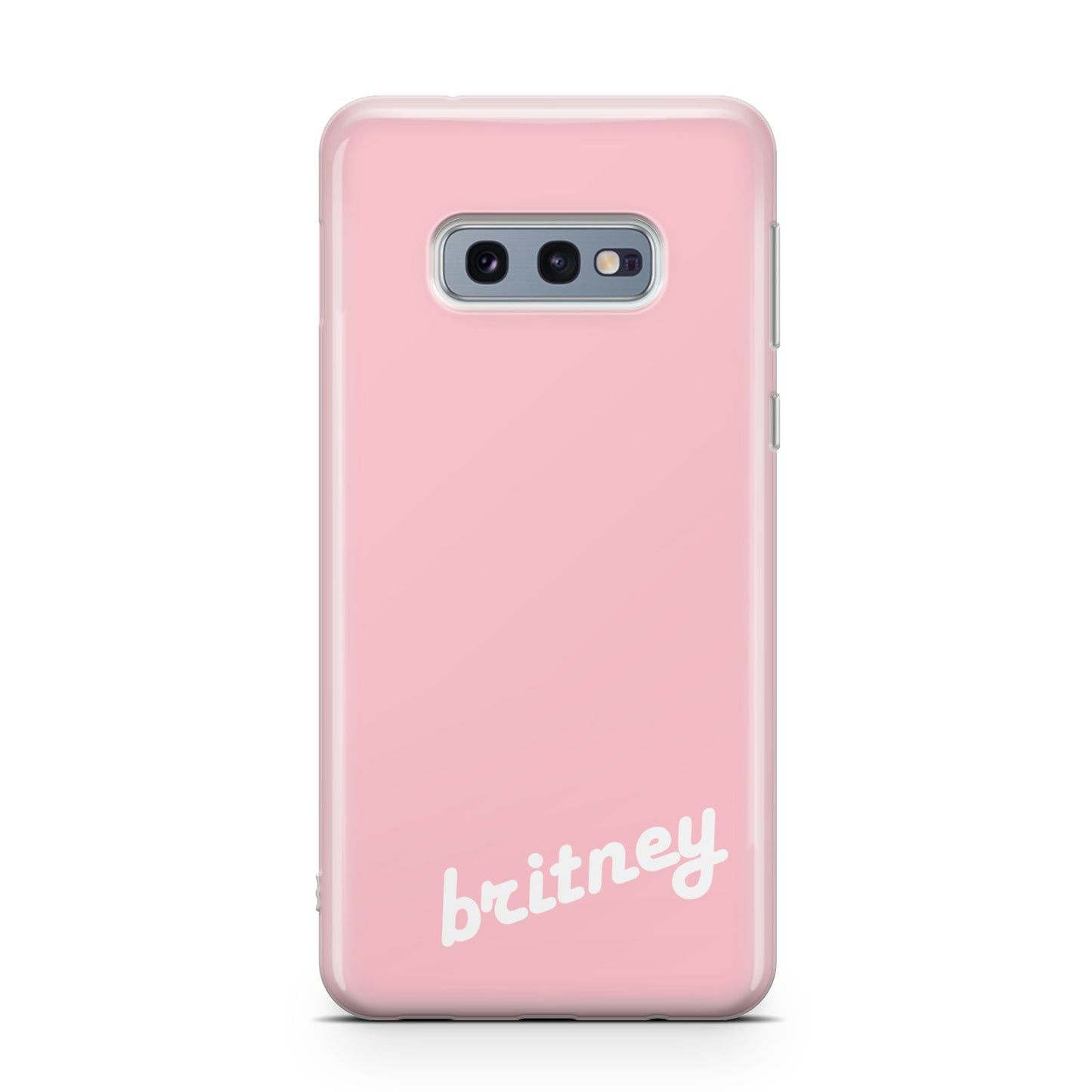 Personalised Pink Name Samsung Galaxy S10E Case