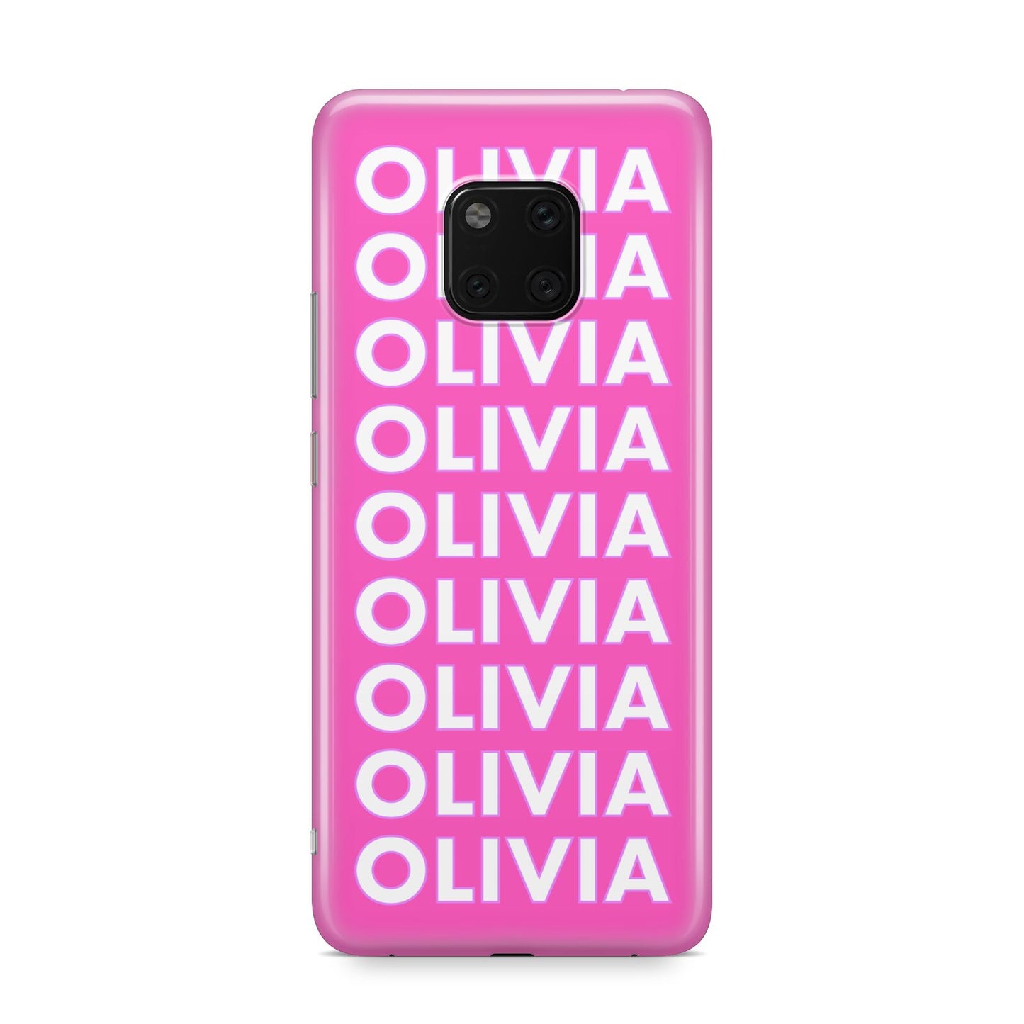 Personalised Pink Names Huawei Mate 20 Pro Phone Case