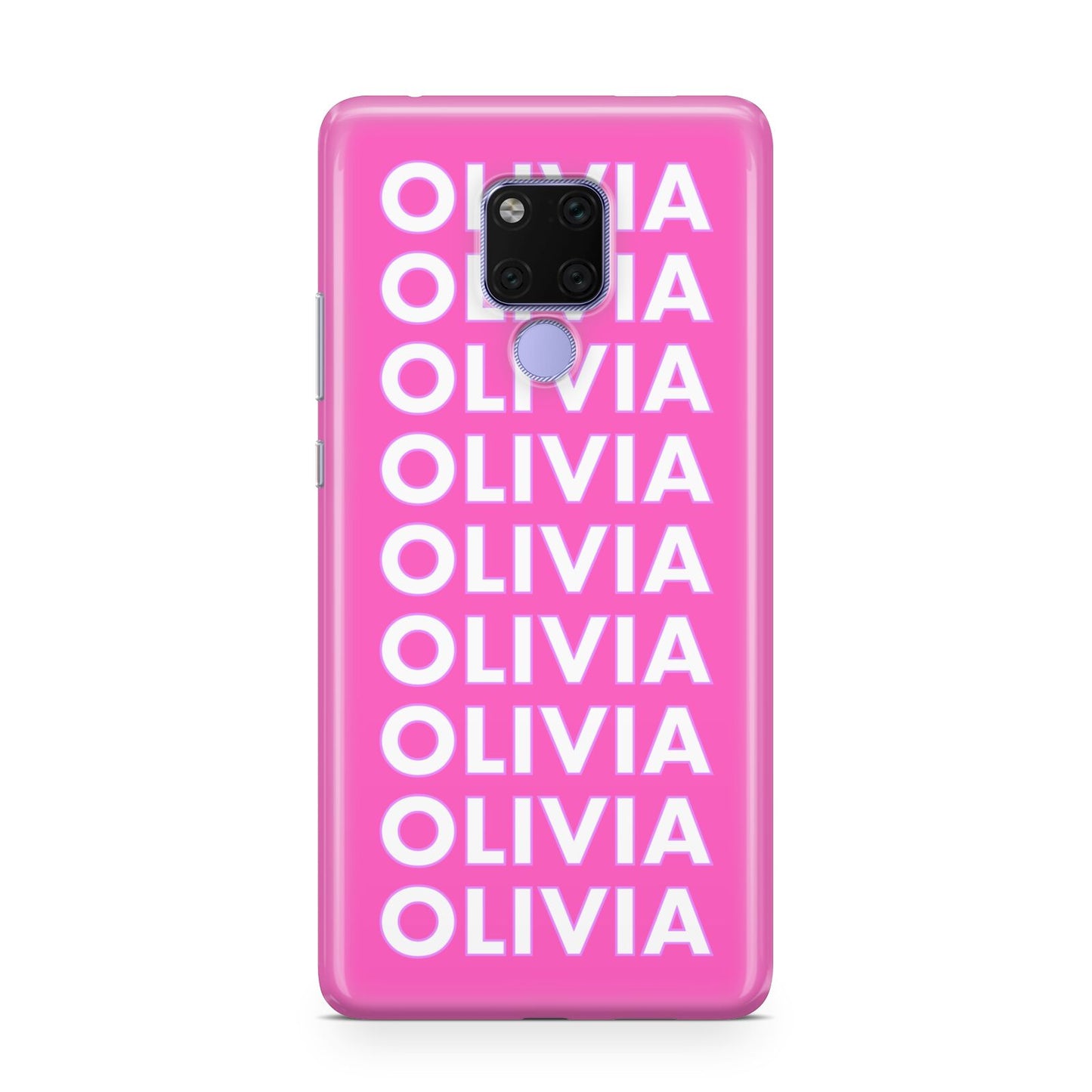 Personalised Pink Names Huawei Mate 20X Phone Case