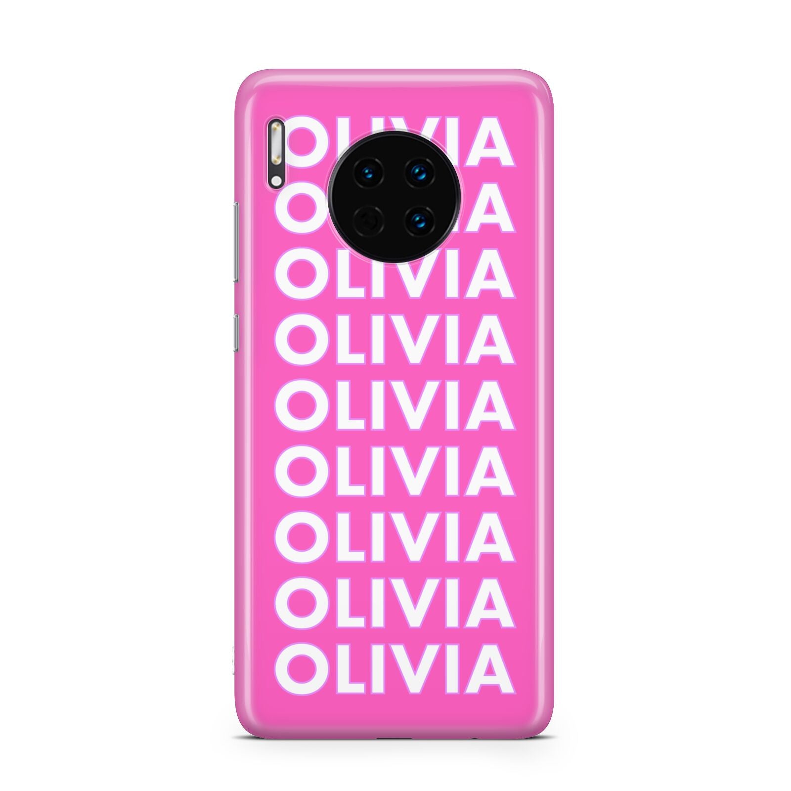 Personalised Pink Names Huawei Mate 30